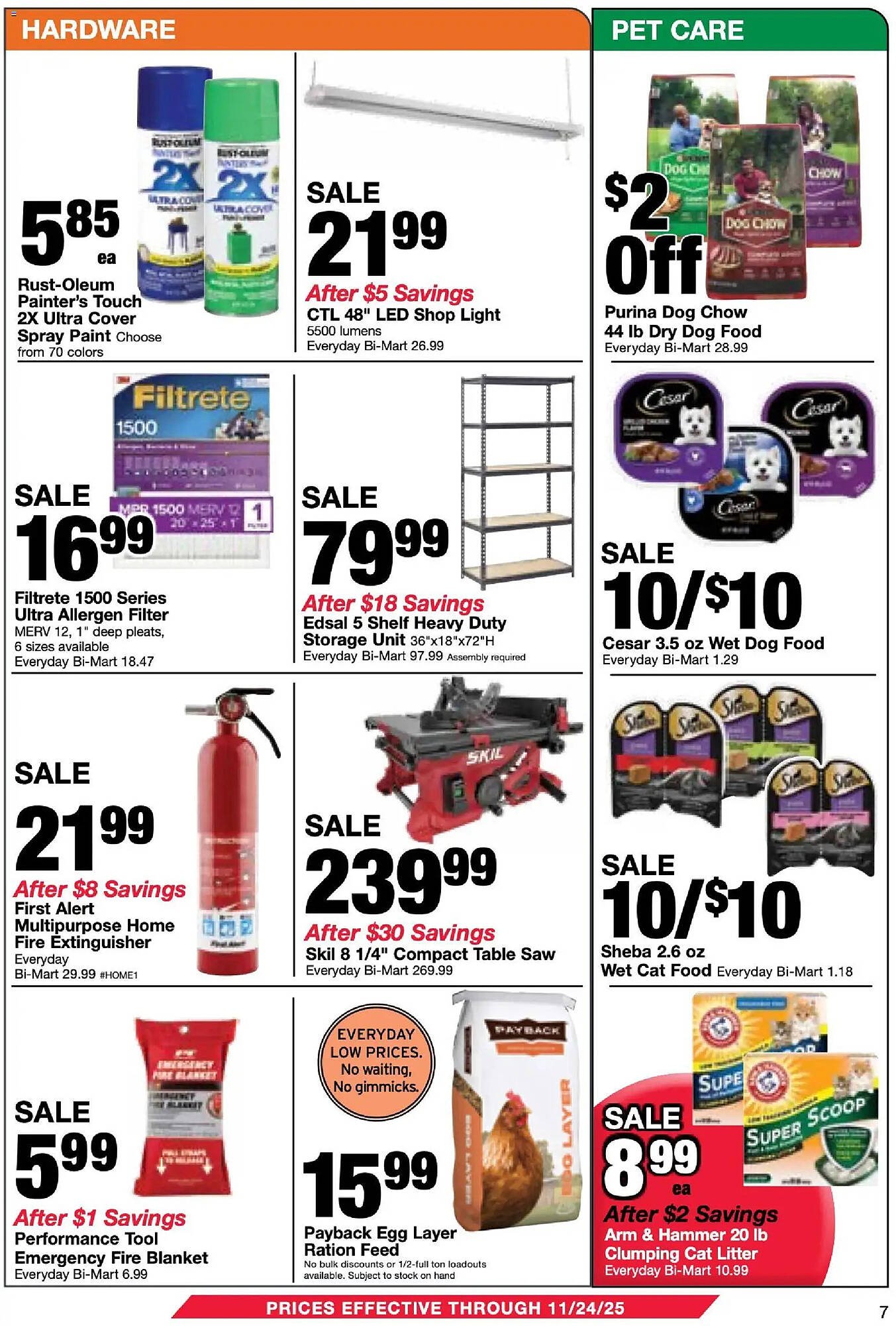 Bi-Mart weekly ad (2025-11-11 - 2025-11-25) | 7