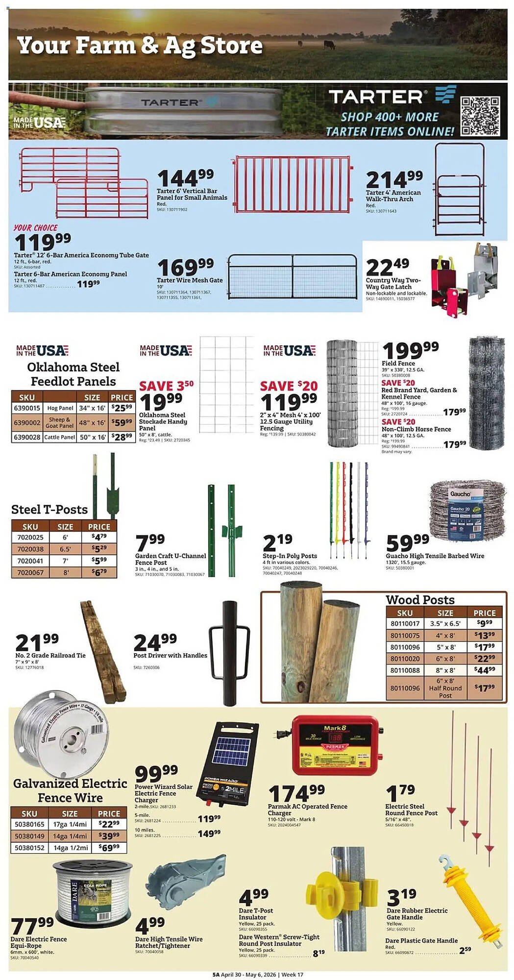 Rural King weekly ad