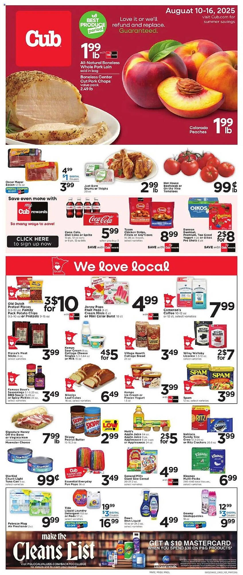 Cub Foods Weekly Ad (2025-08-10 - 2025-08-16) | 1