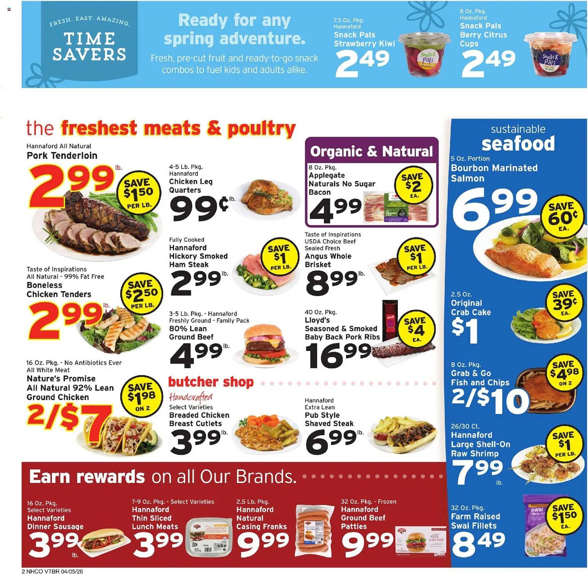 Hannaford flyer