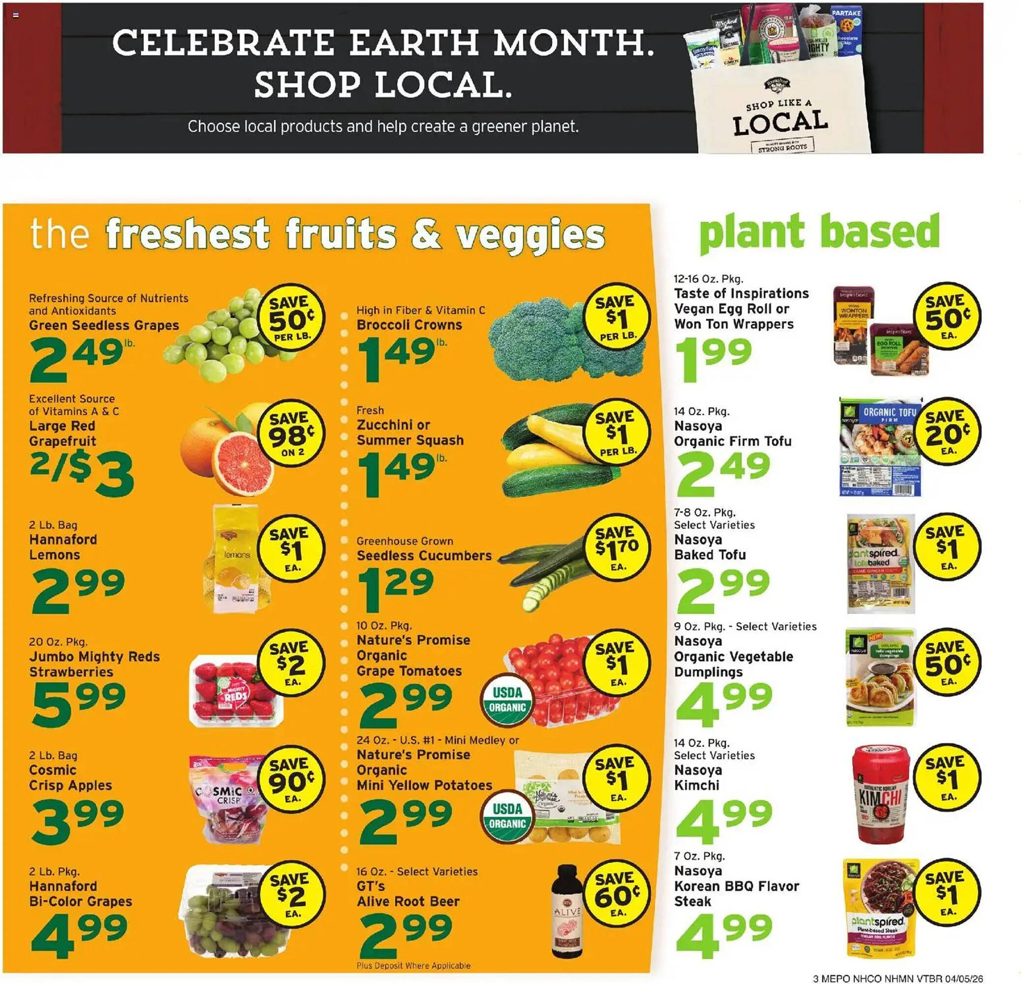 Hannaford flyer