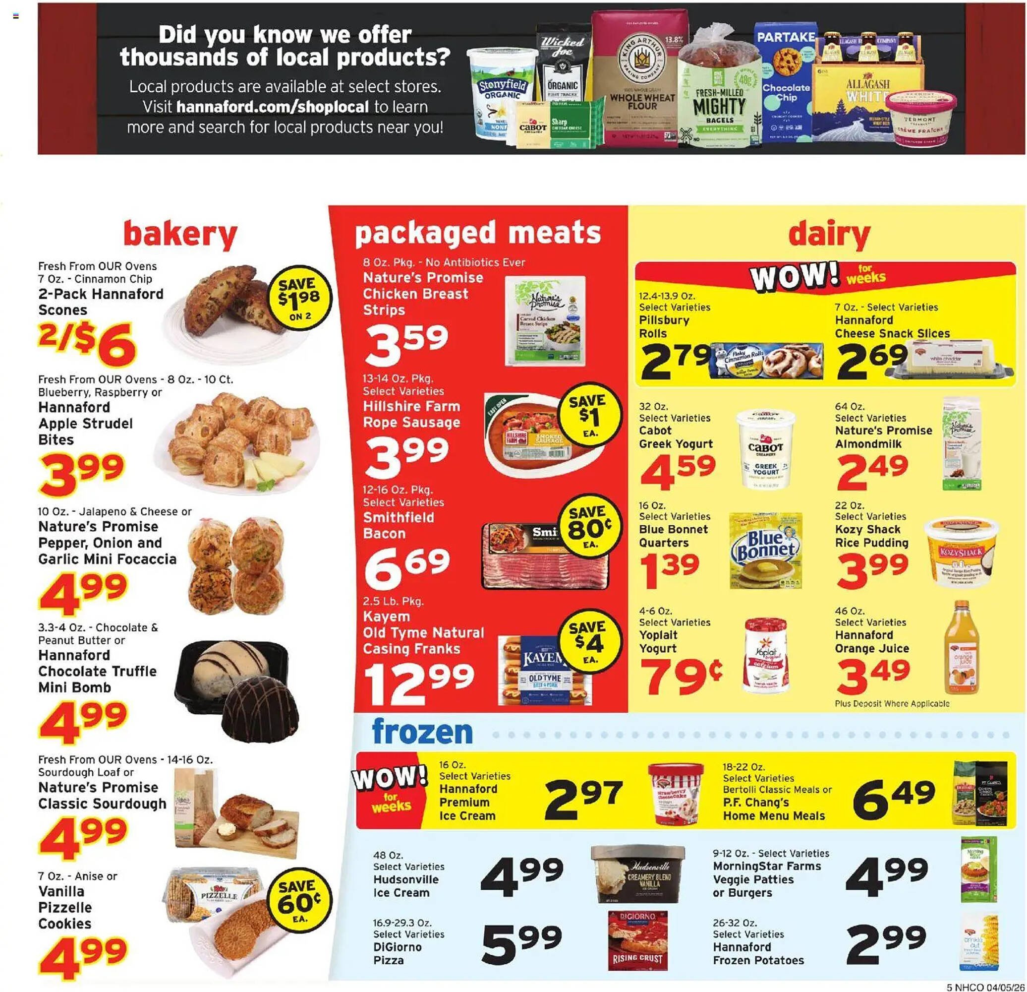 Hannaford flyer