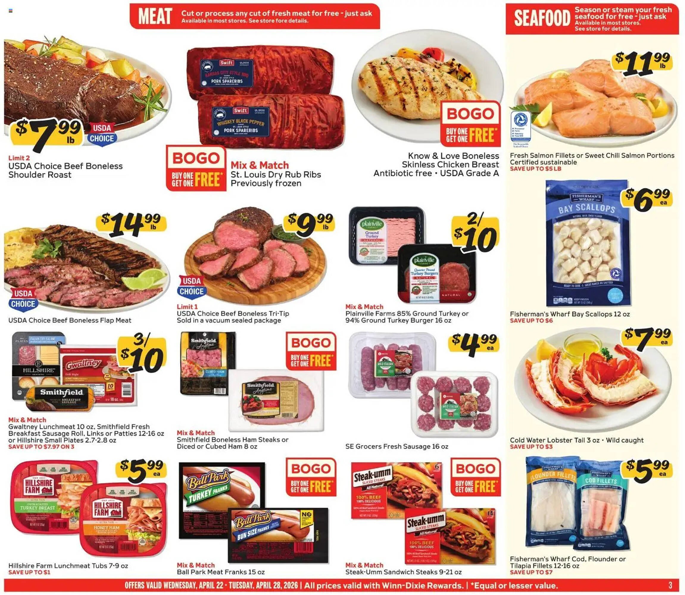 Winn Dixie weekly ad