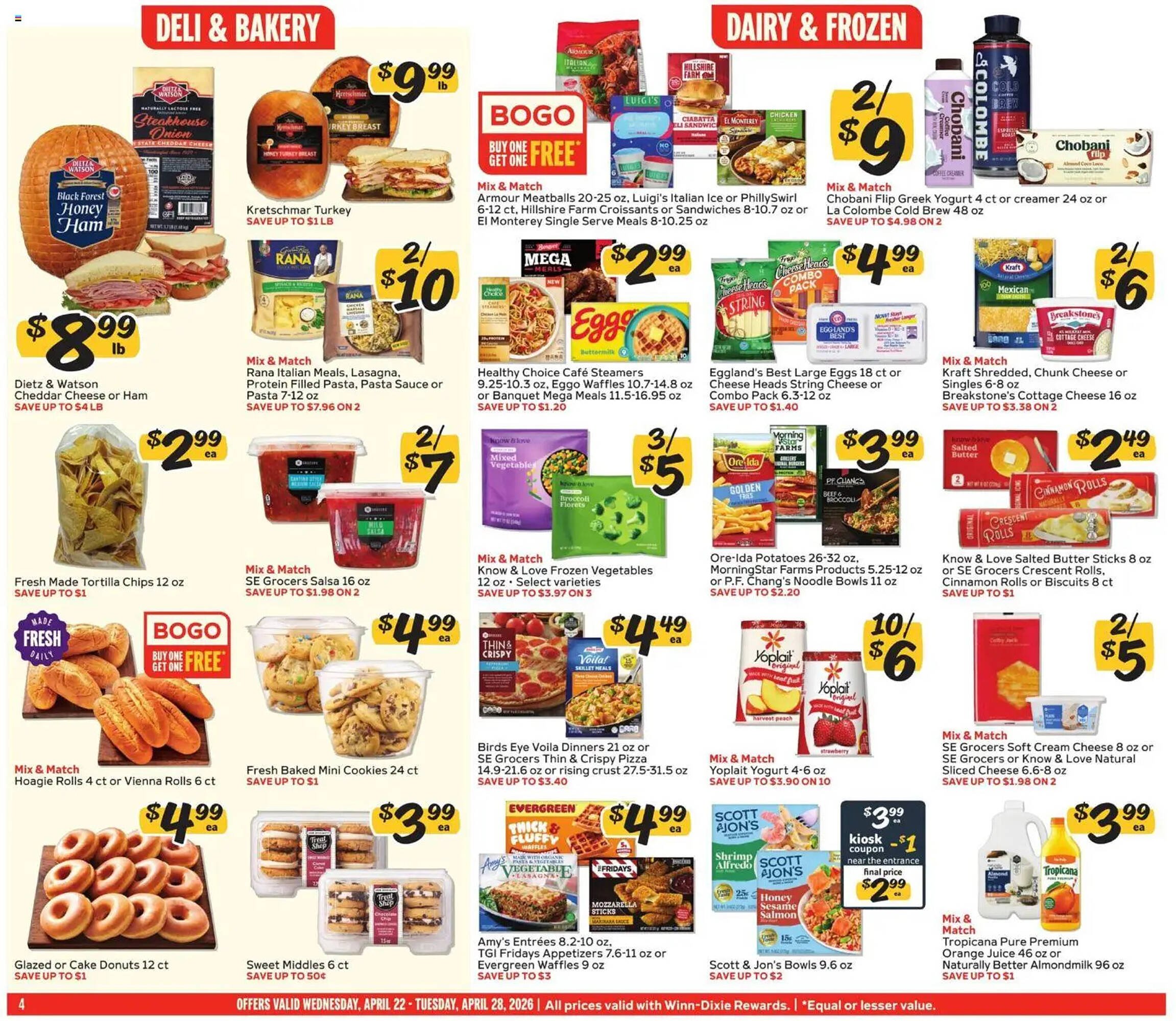 Winn Dixie weekly ad