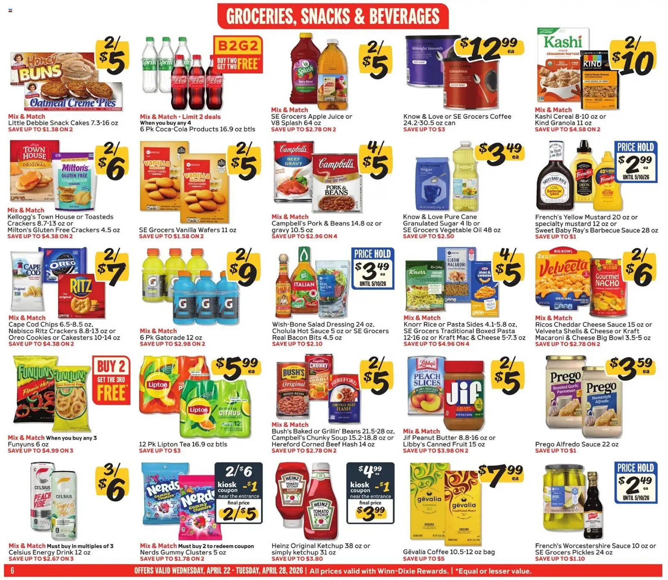 Winn Dixie weekly ad
