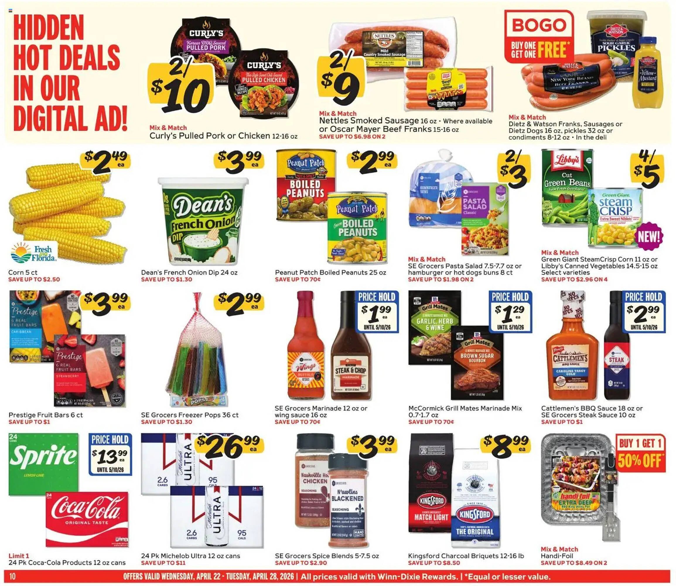 Winn Dixie weekly ad
