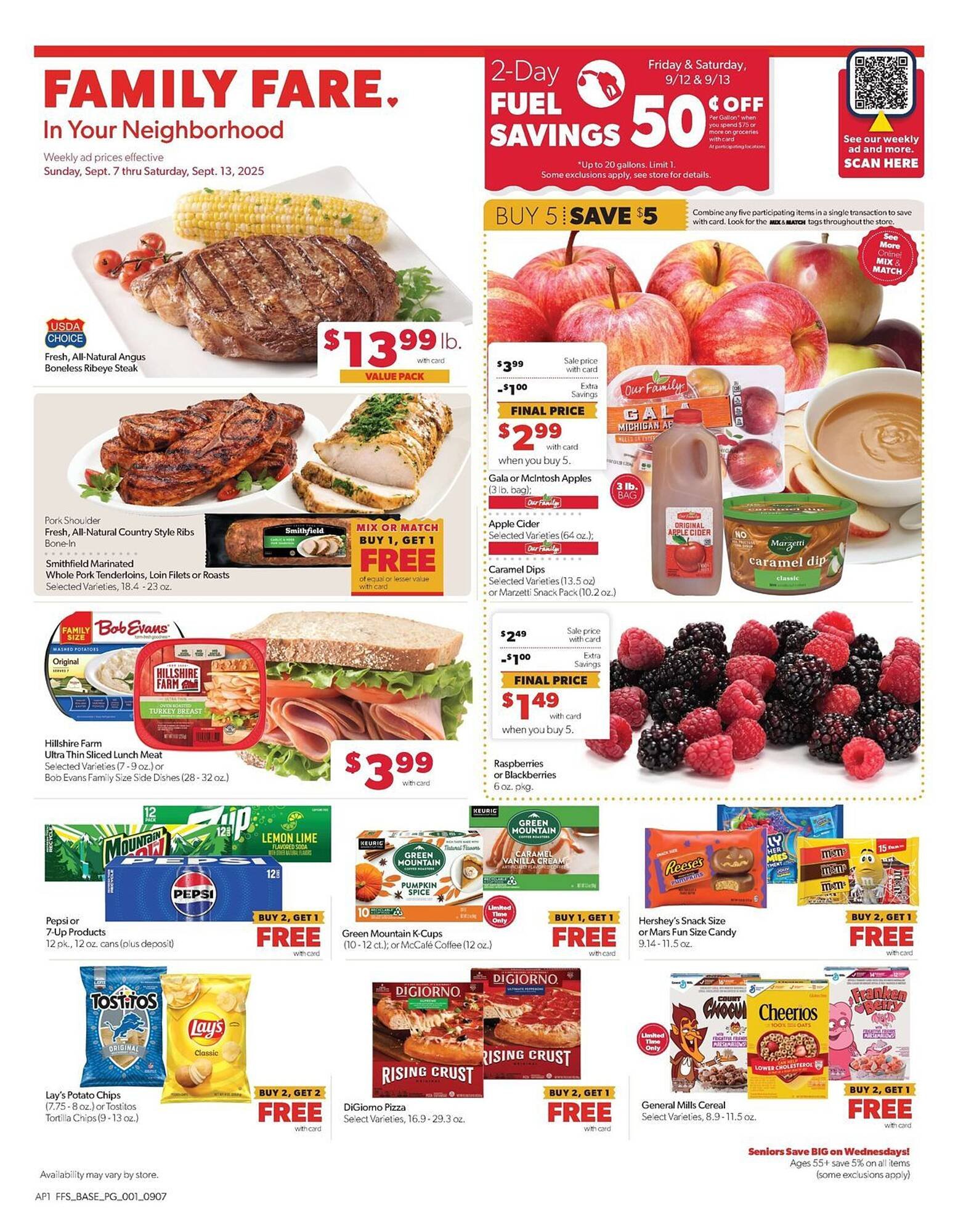 Family Fare weekly ad (2025-09-07 - 2025-09-13) | 1