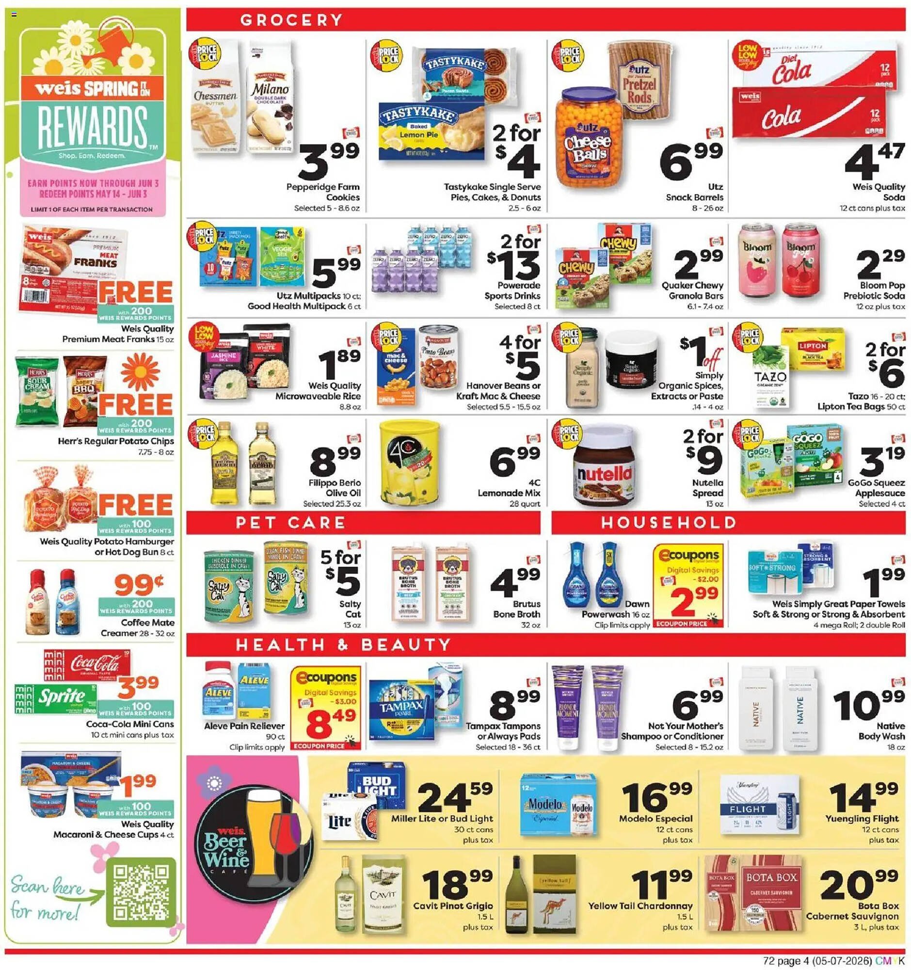 Weis Markets weekly ad