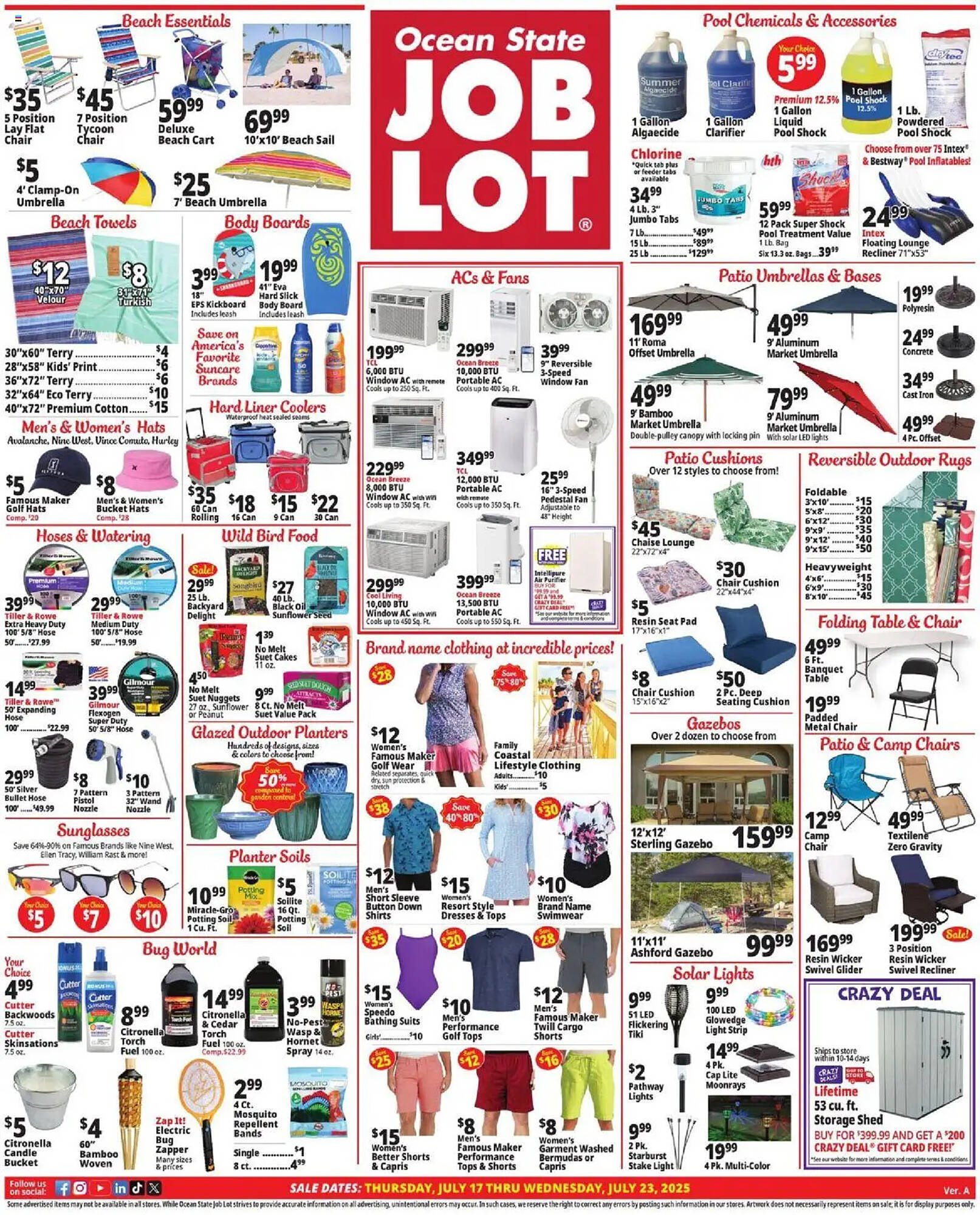 Ocean State Job Lot Weekly Ad (2025-07-17 - 2025-07-24) | 1