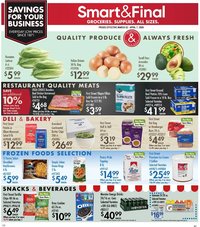 Smart &amp; Final weekly ad