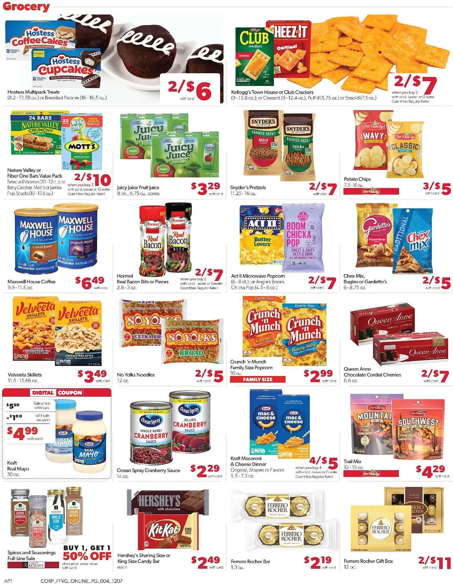 Family Fare weekly ad