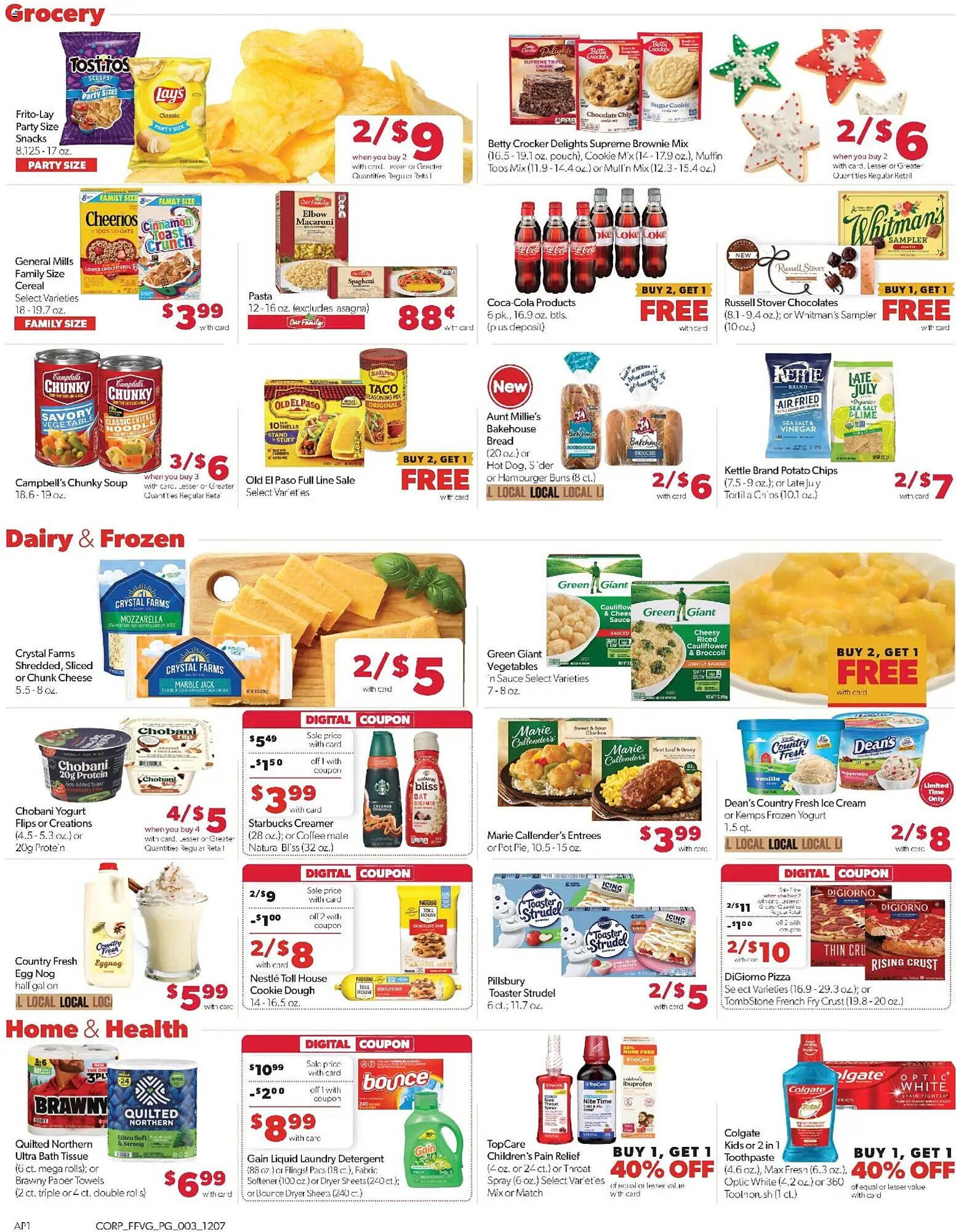 Family Fare weekly ad