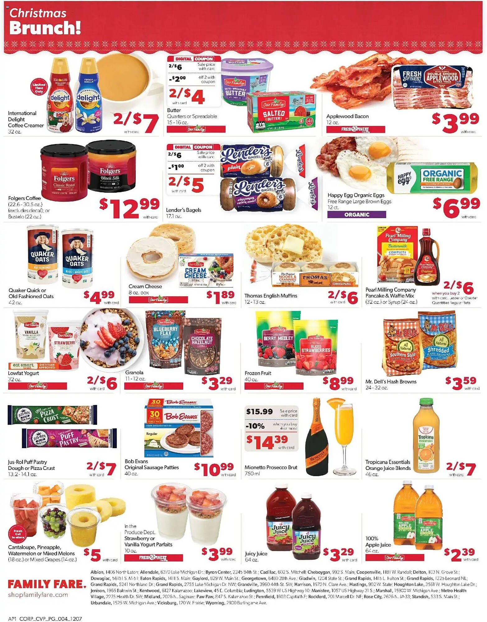 Family Fare weekly ad