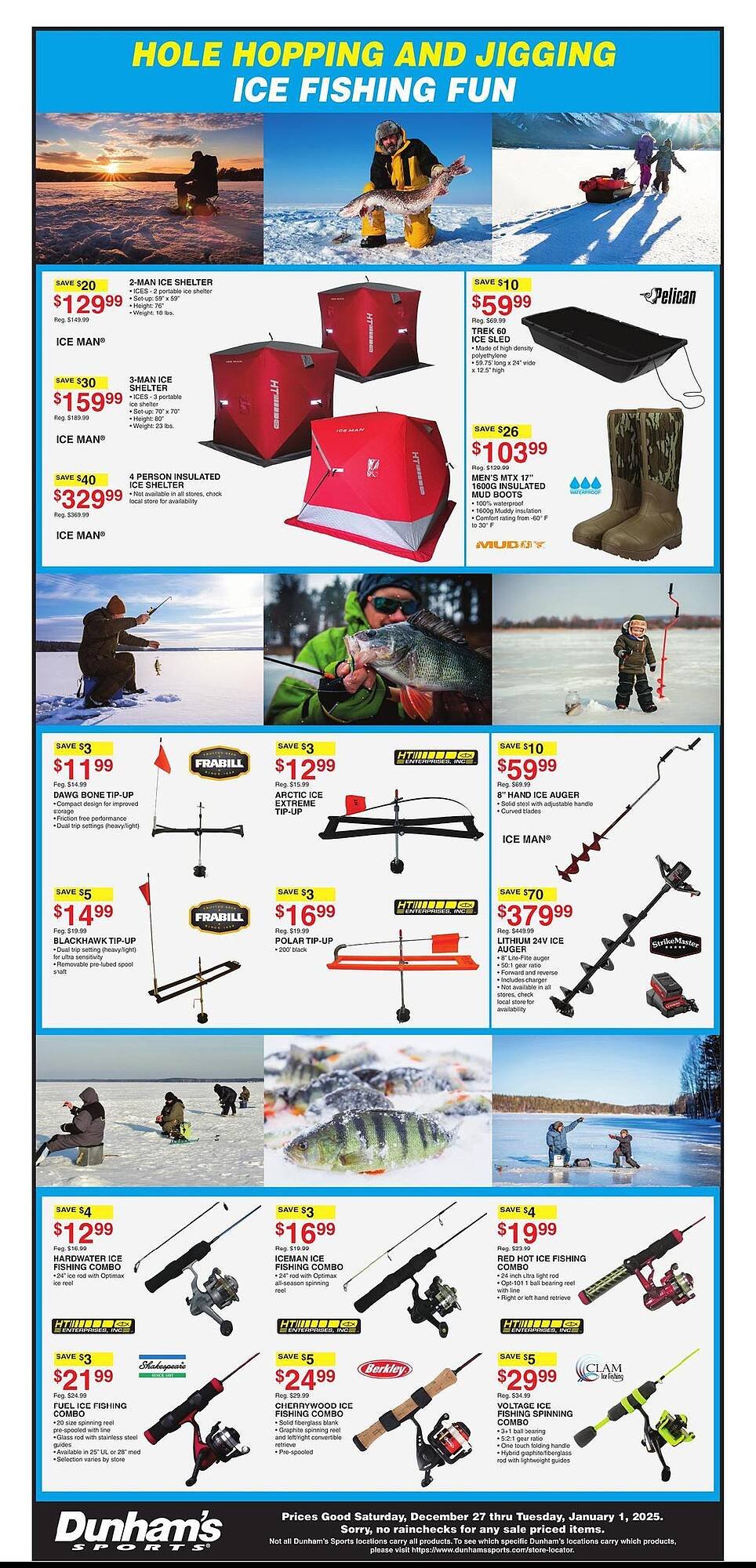 Dunham's Sports weekly ad