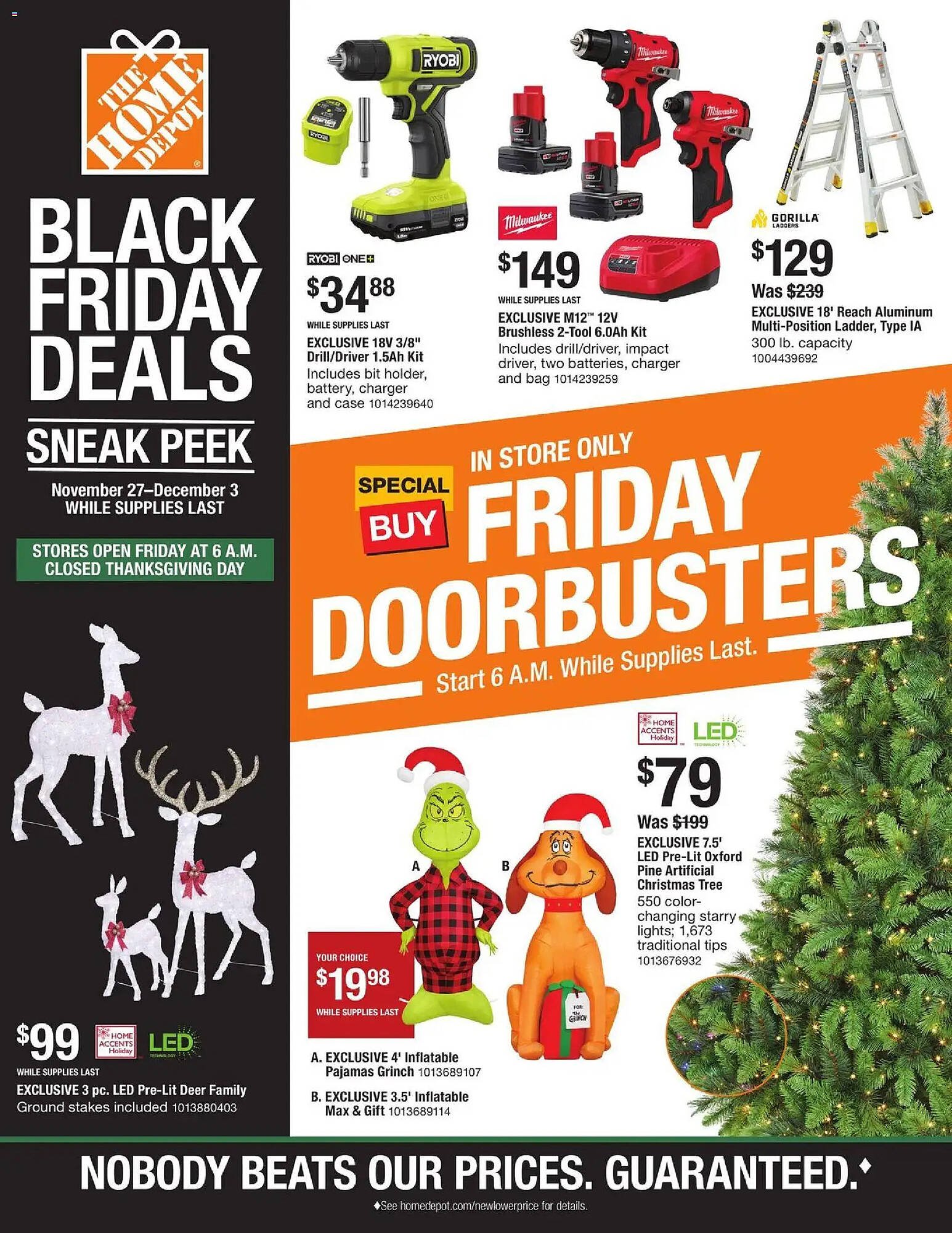The Home Depot flyer (2025-11-24 - 2025-11-27)