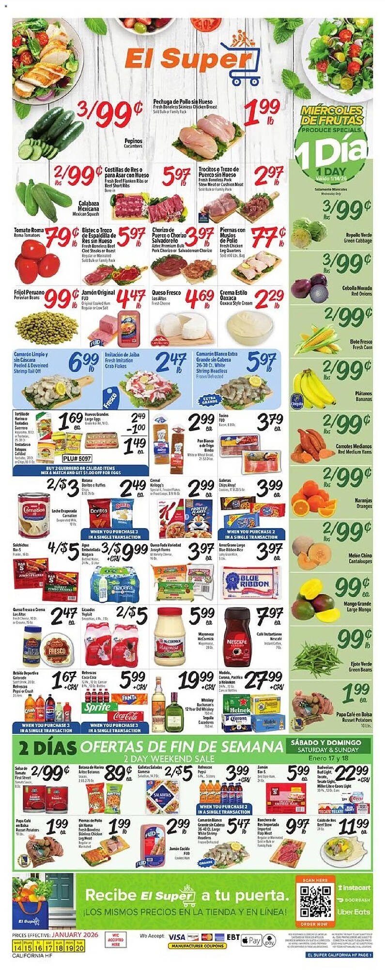 El Super weekly ad