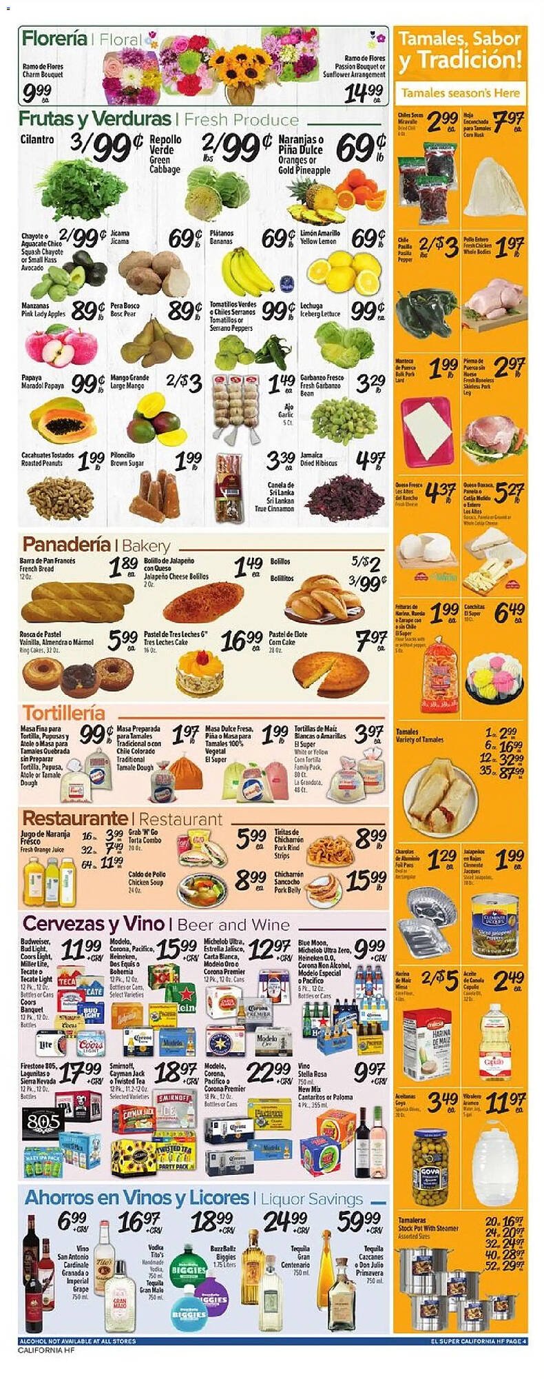 El Super weekly ad