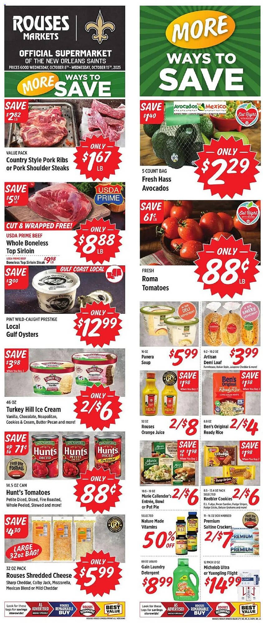 Rouses weekly ad (2025-10-08 - 2025-10-15) | 1