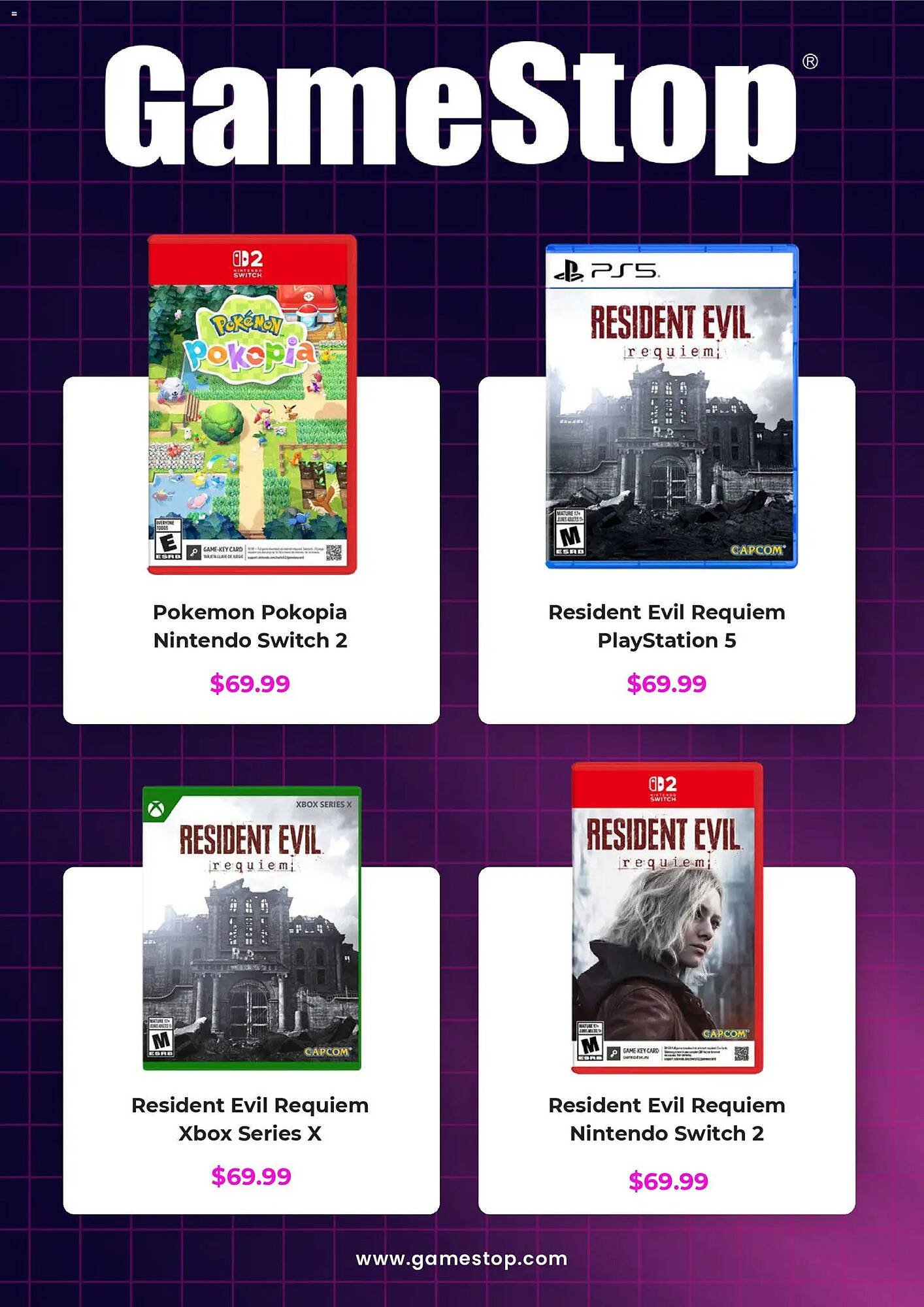 Game Stop weekly ad
