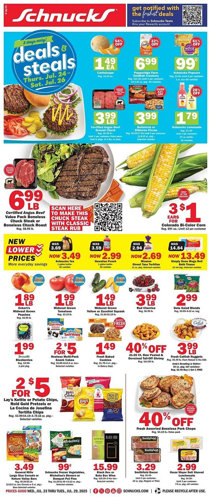 Schnucks Weekly Ad (2025-07-23 - 2025-07-29) | 1
