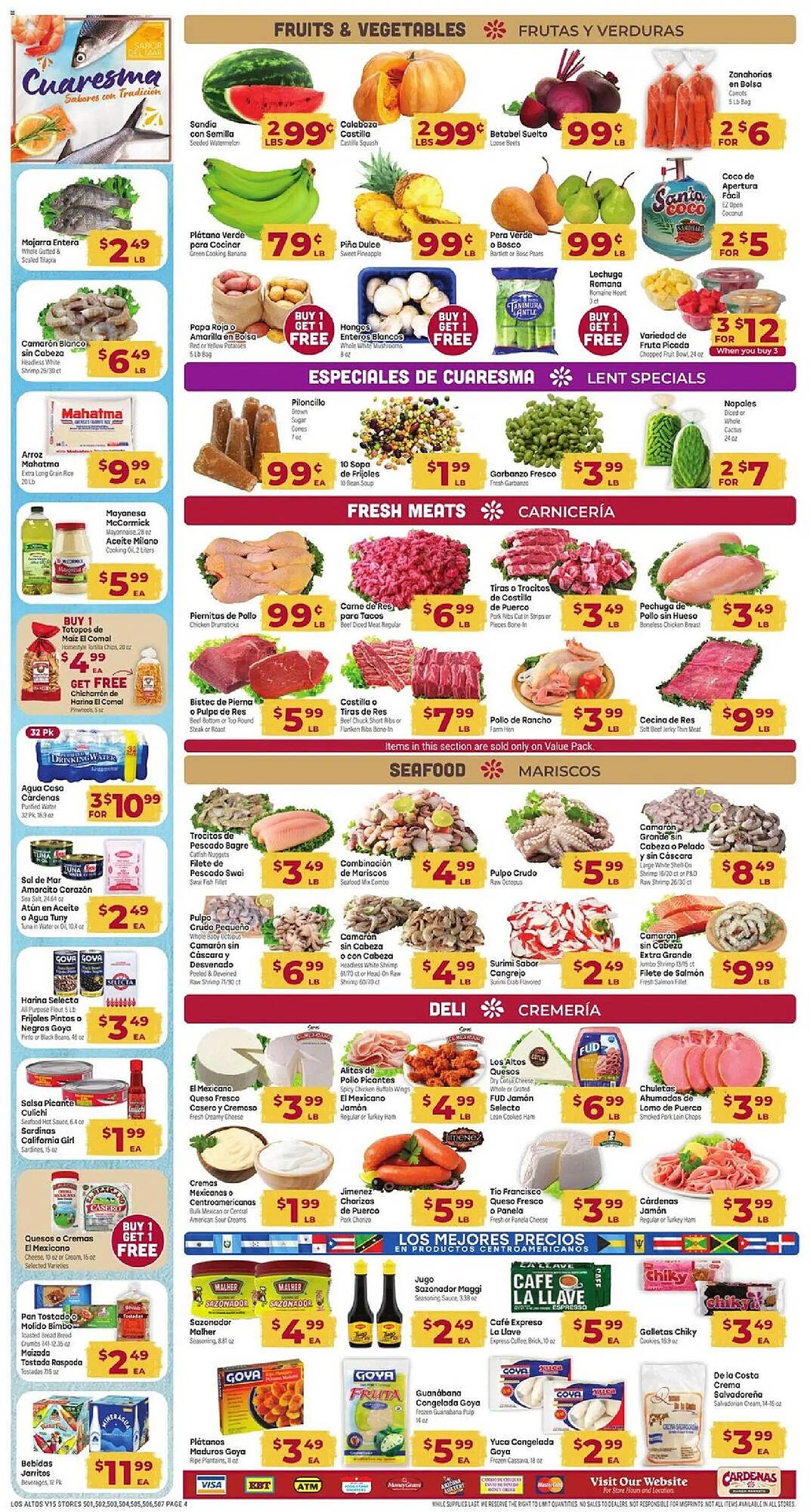 Cardenas weekly ad