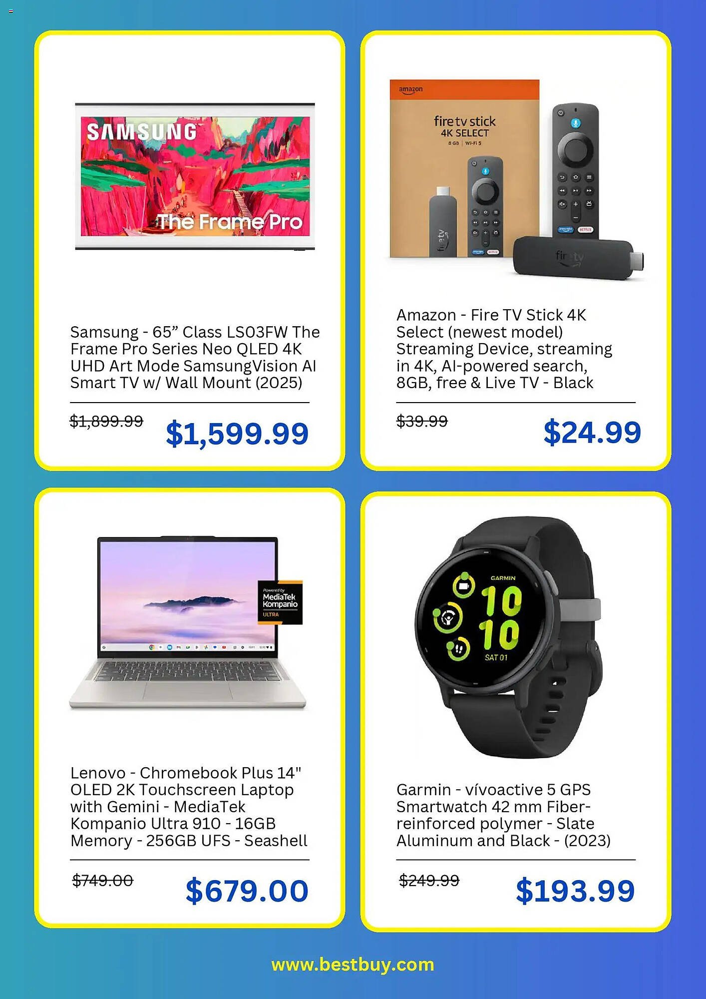 Best Buy weekly ad