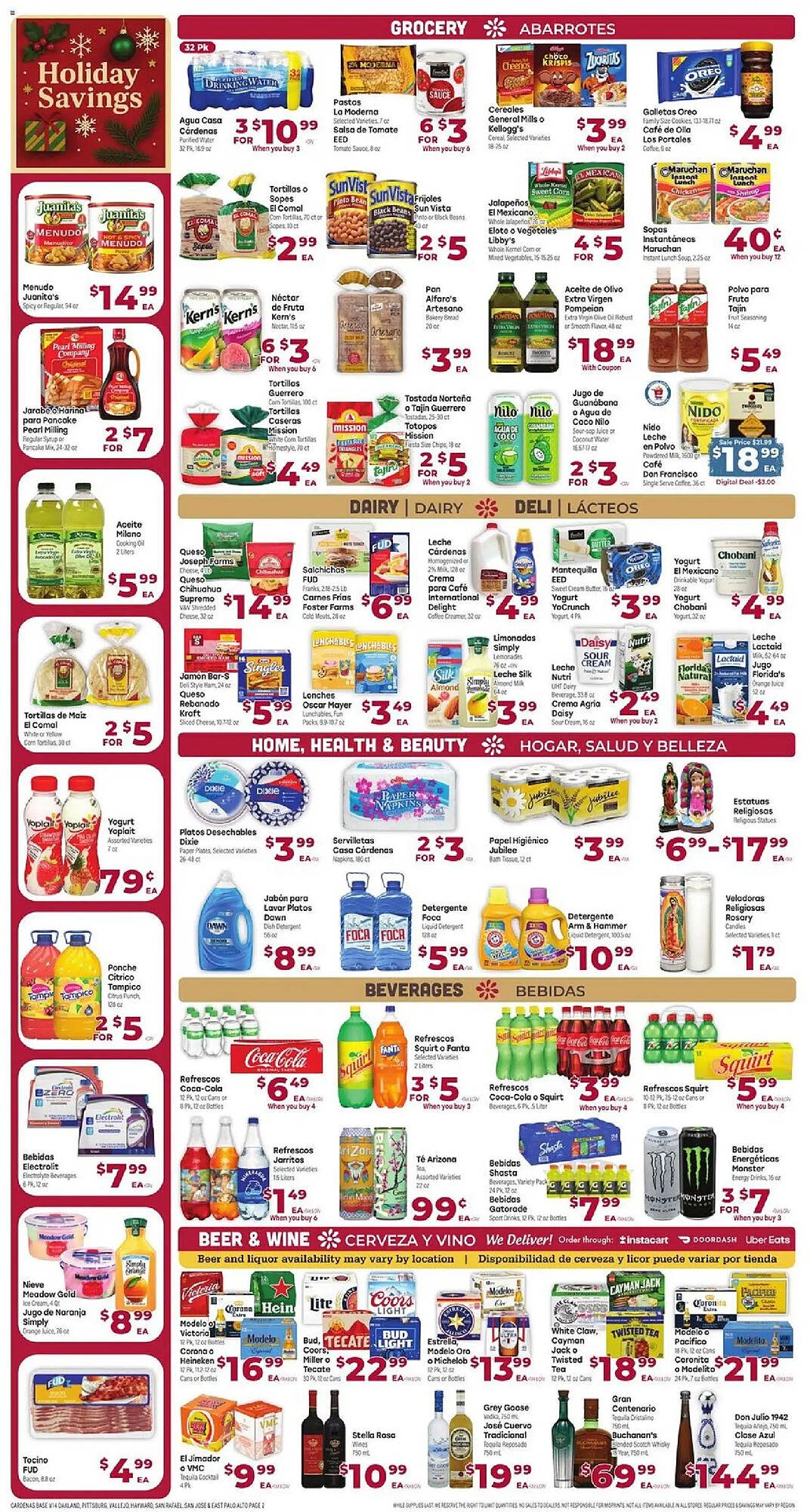 Cardenas weekly ad