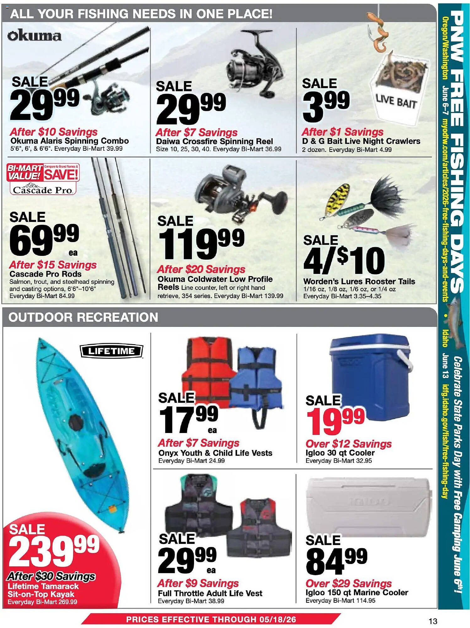 Bi-Mart weekly ad