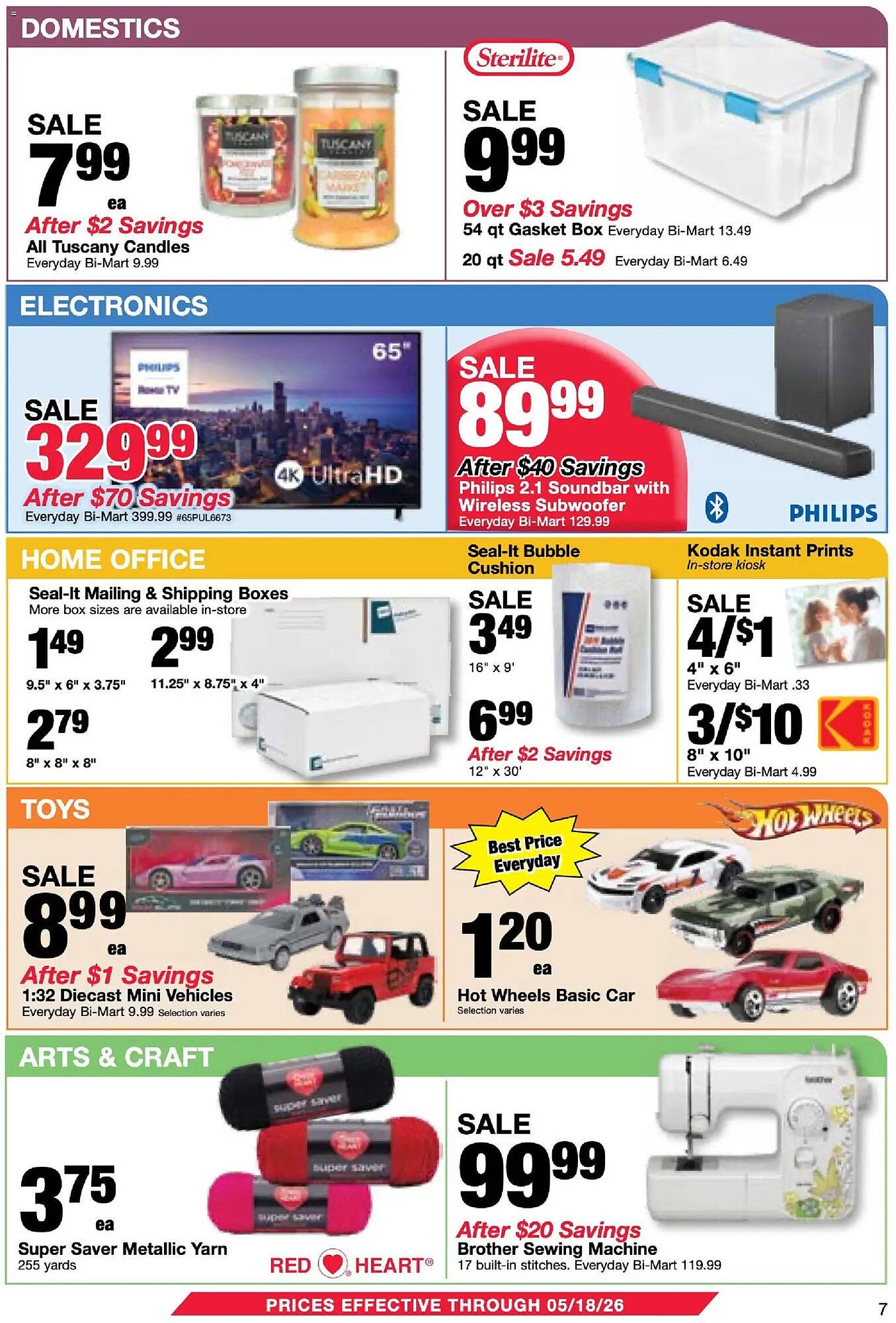 Bi-Mart weekly ad