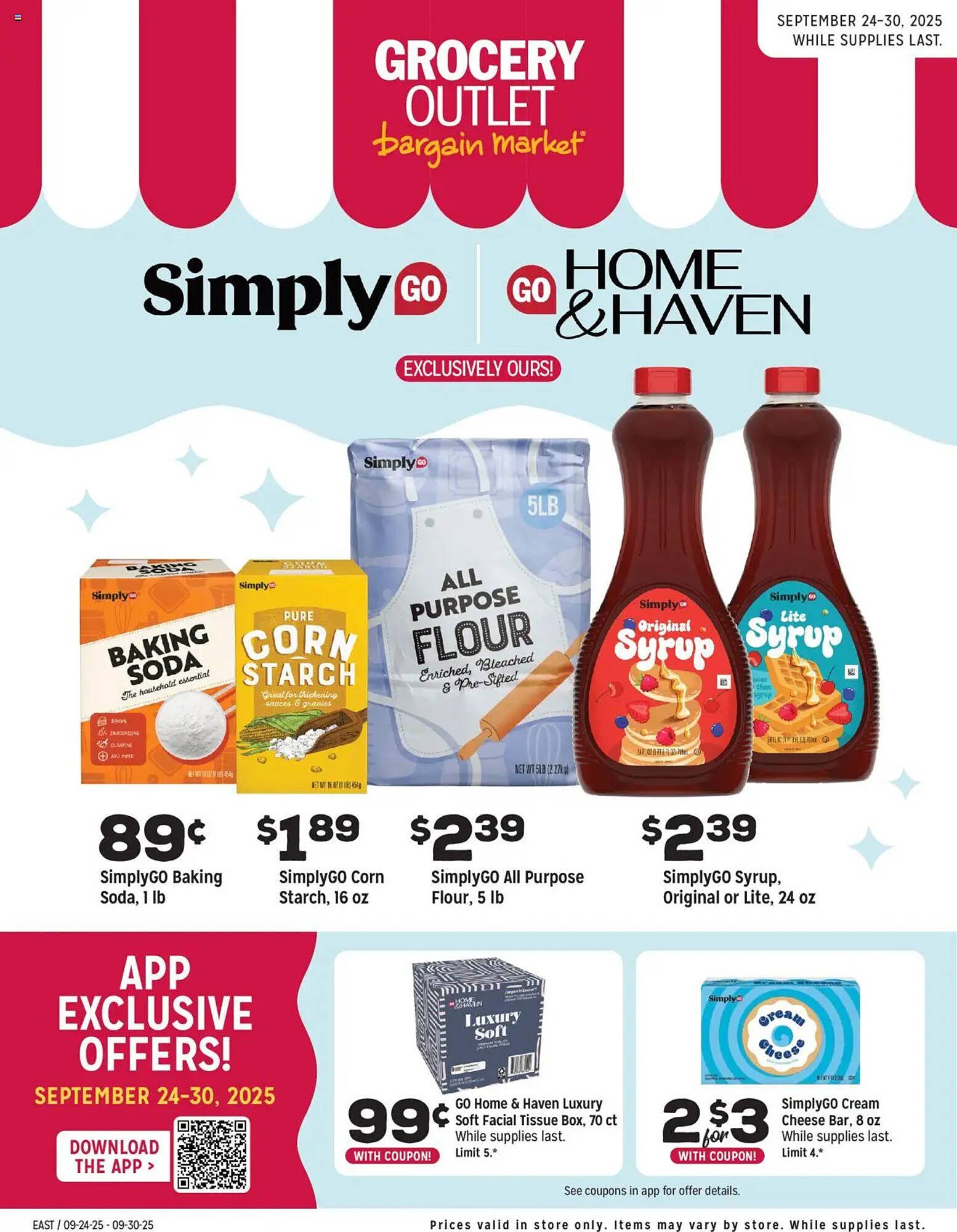 Grocery Outlet weekly ad (2025-09-24 - 2025-10-01) | 1