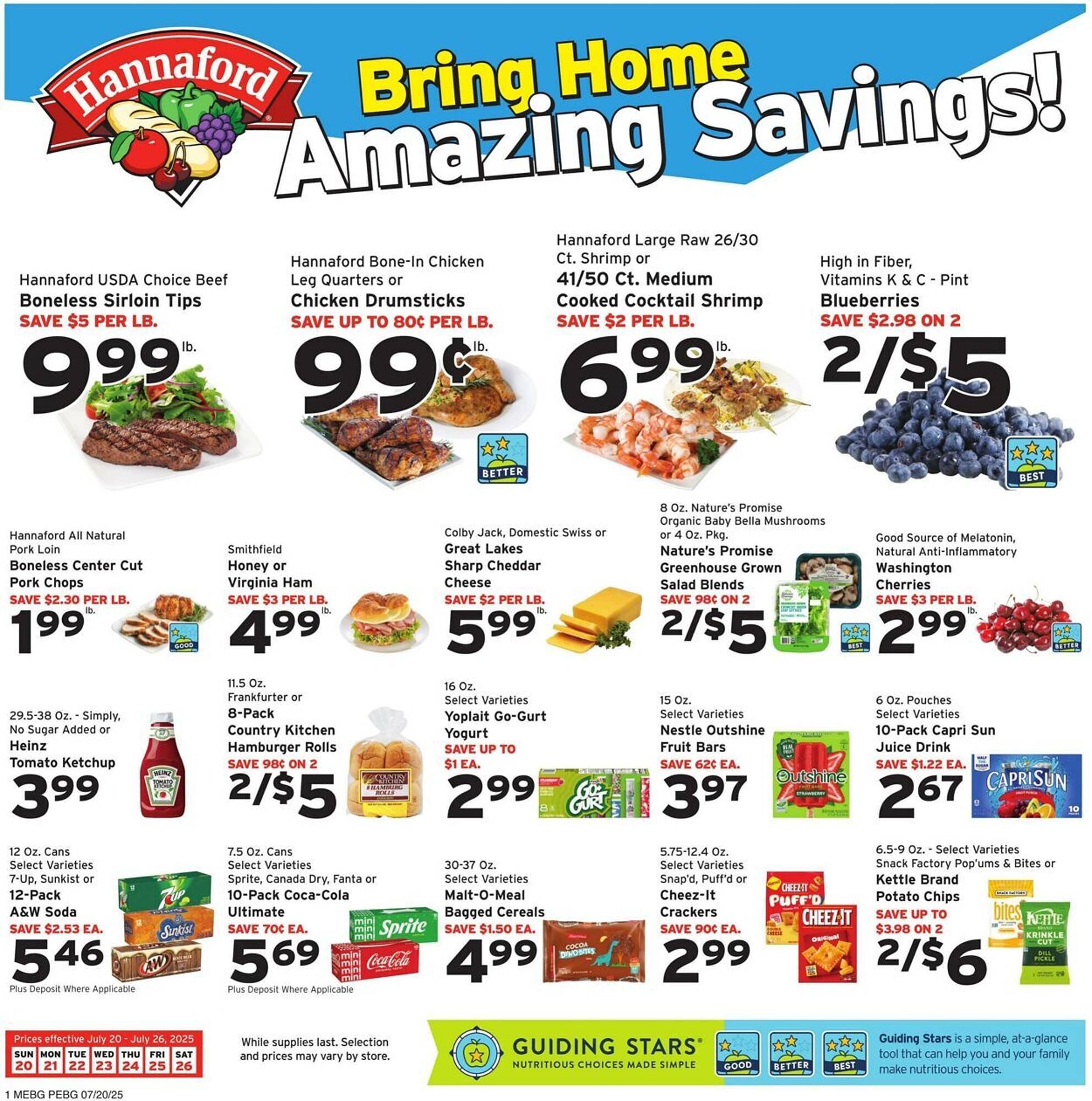 Hannaford Weekly Ad (2025-07-20 - 2025-07-26) | 1