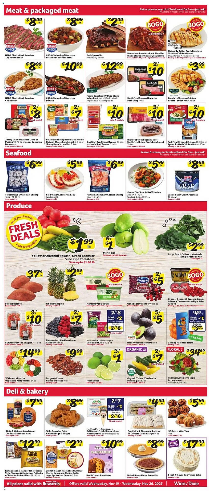 Winn Dixie weekly ad