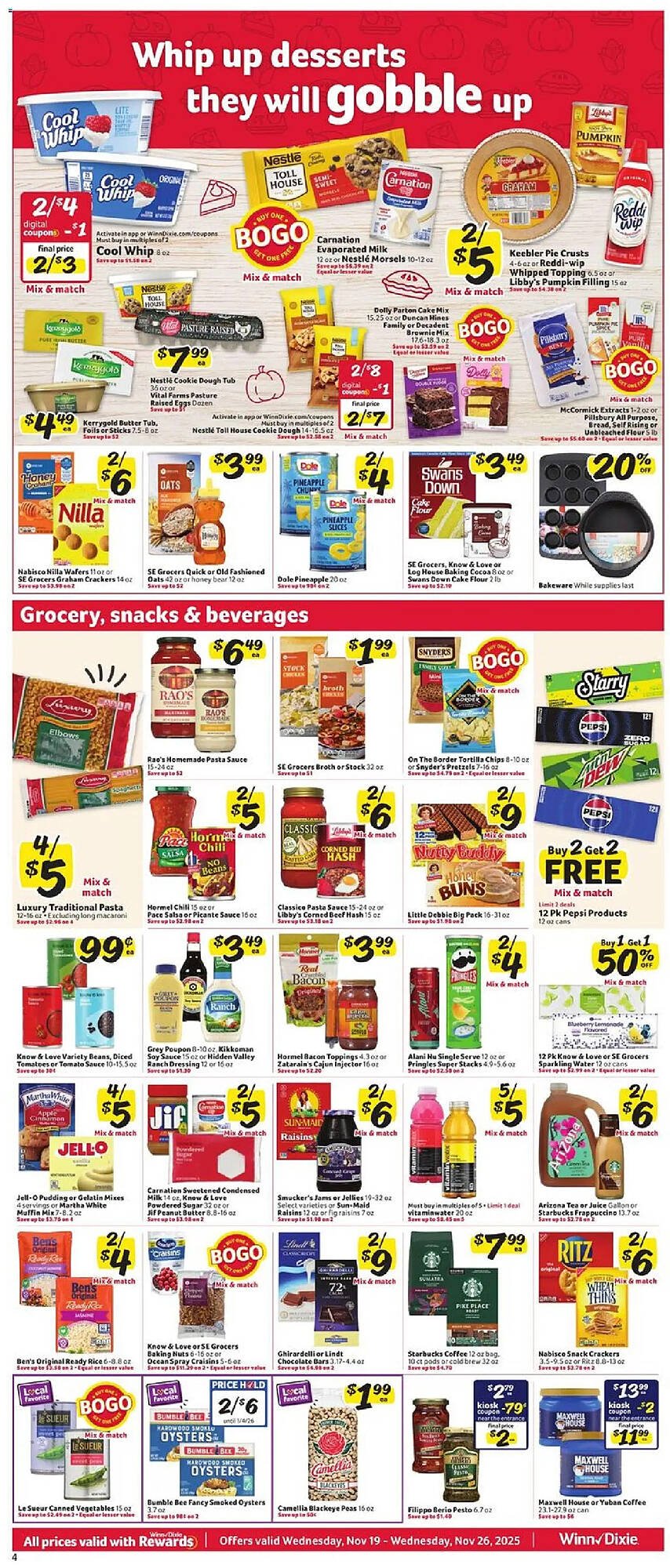 Winn Dixie weekly ad