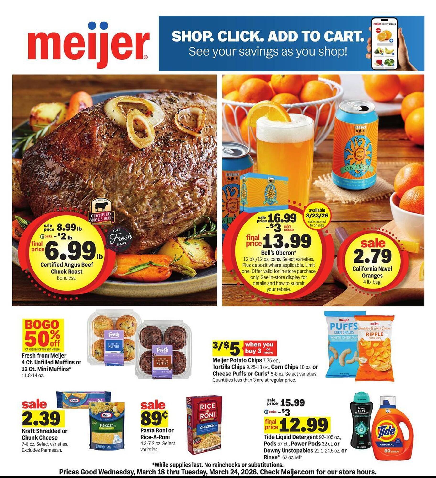Meijer weekly ad