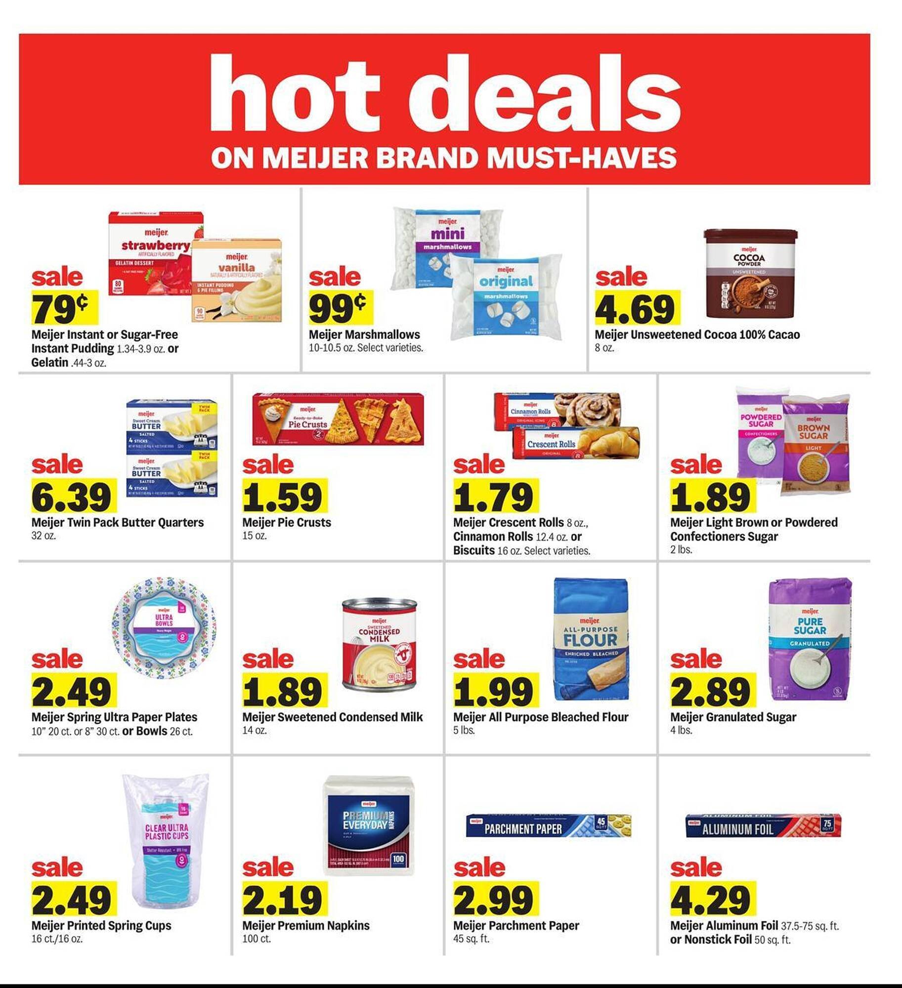 Meijer weekly ad