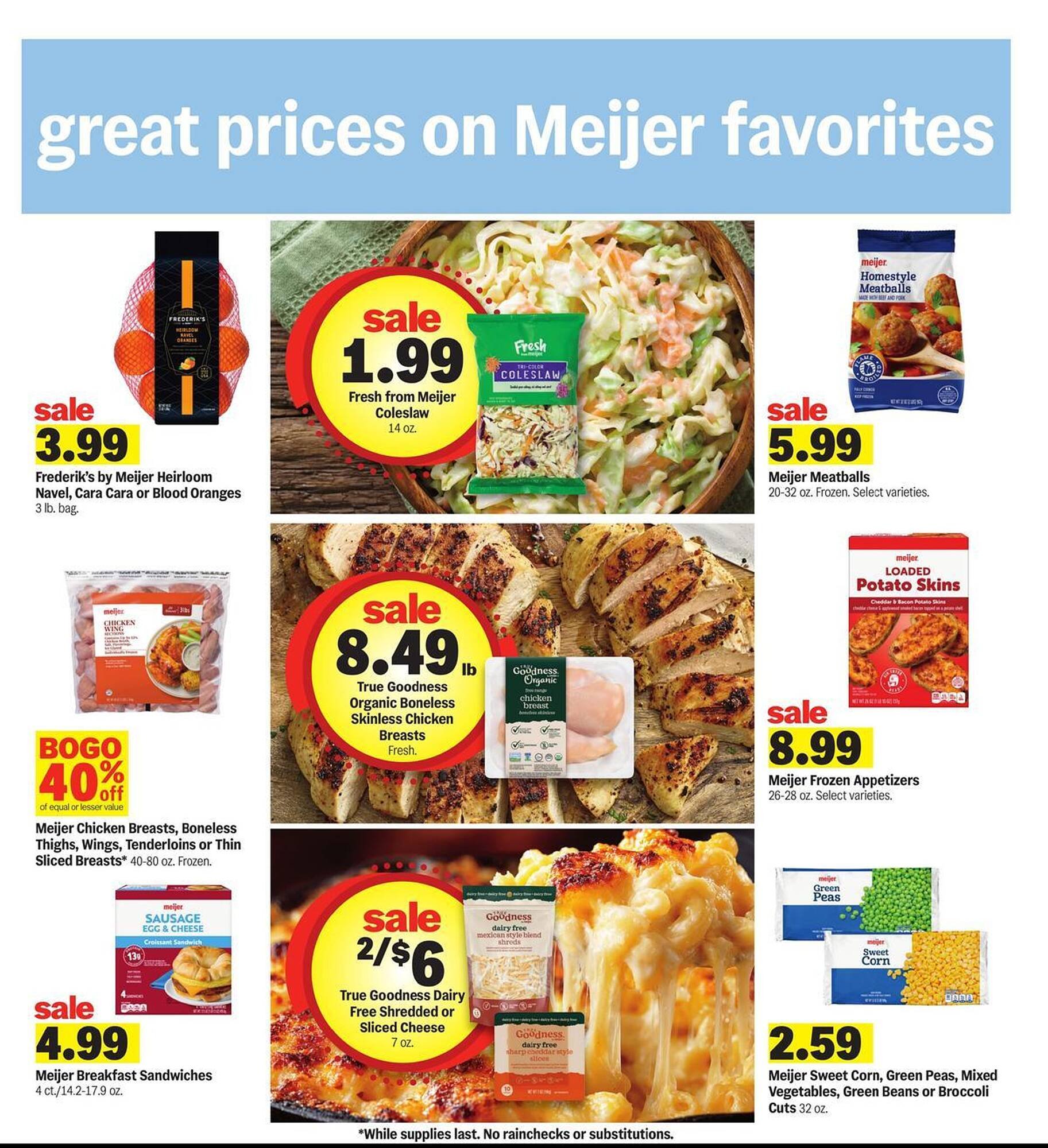 Meijer weekly ad