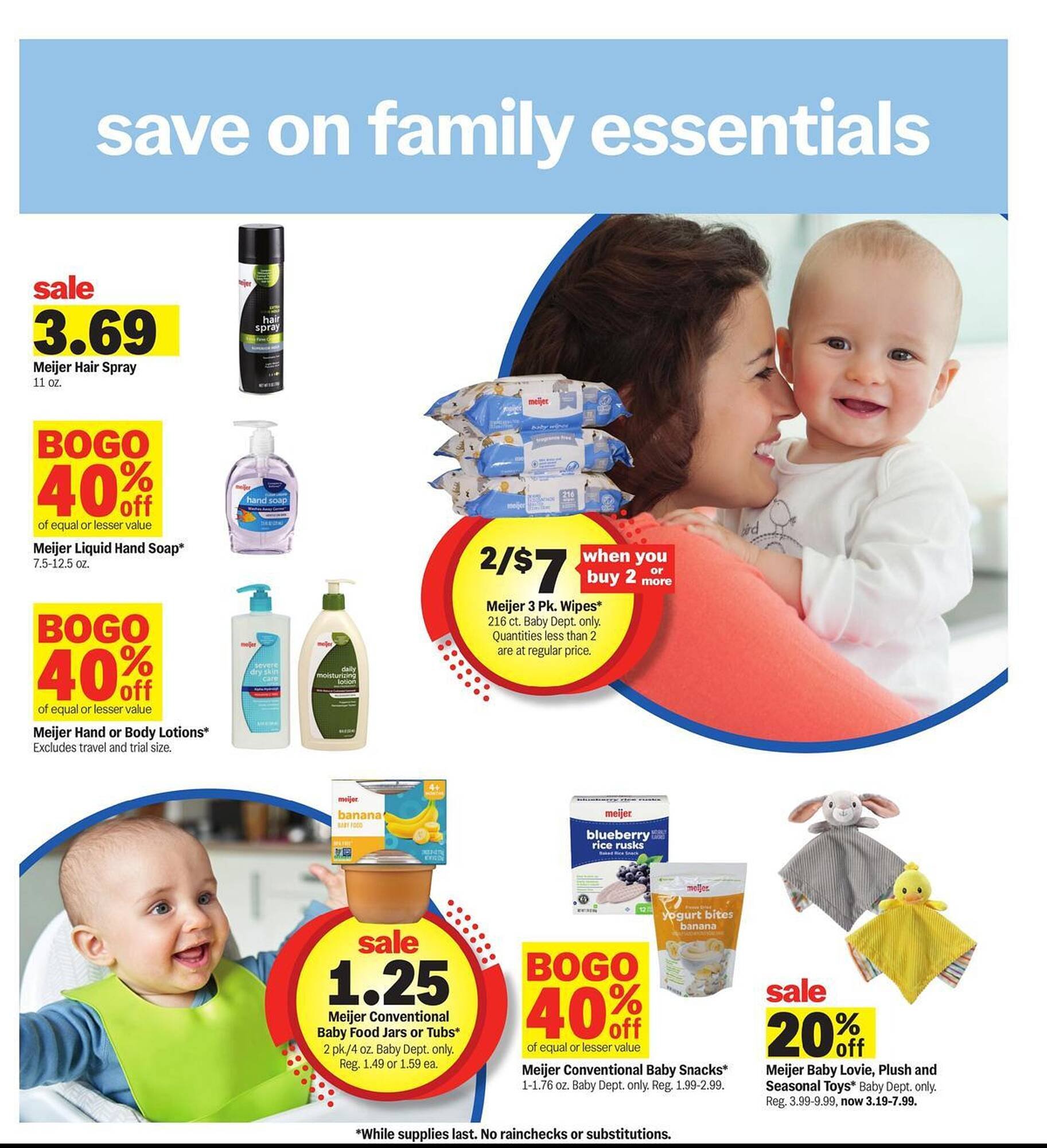 Meijer weekly ad
