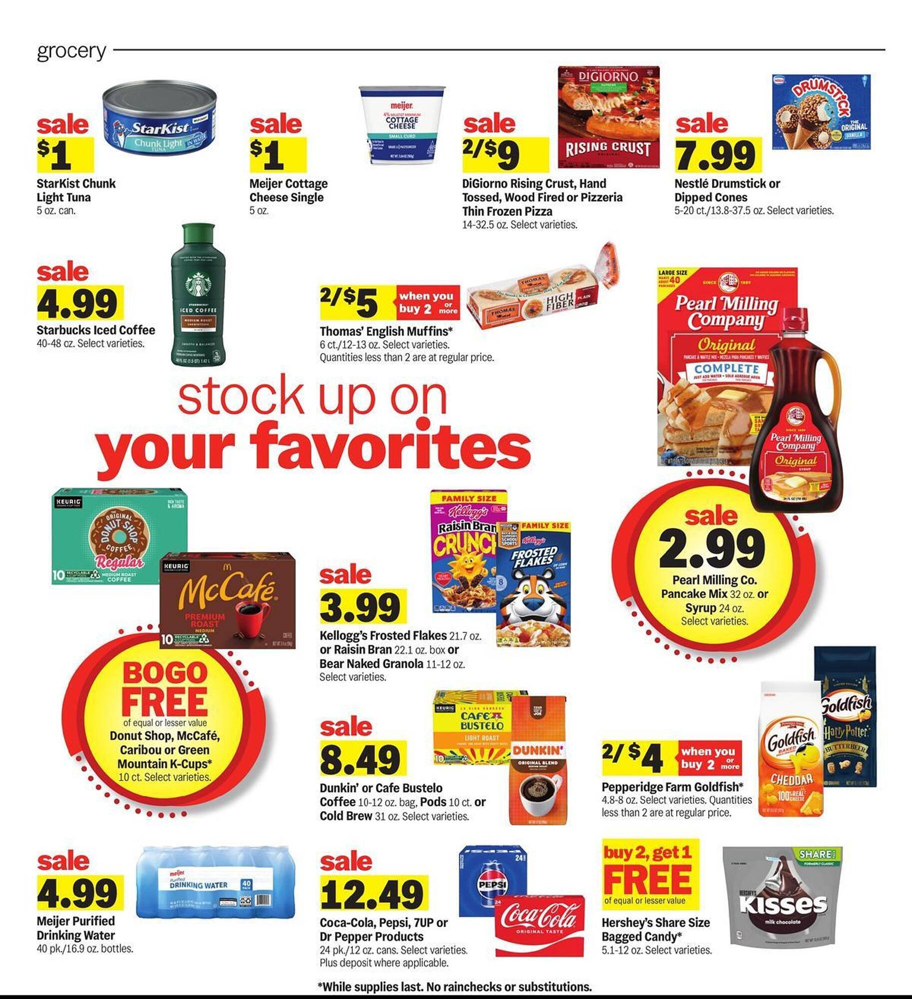 Meijer weekly ad