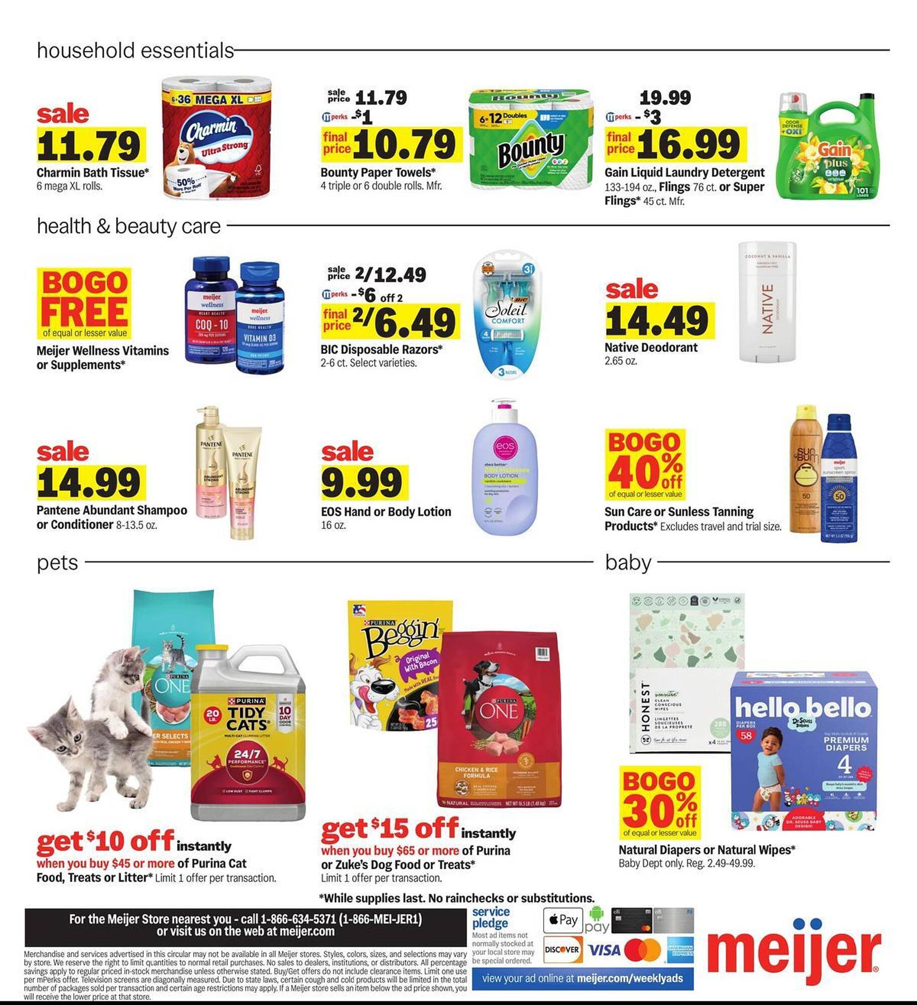 Meijer weekly ad