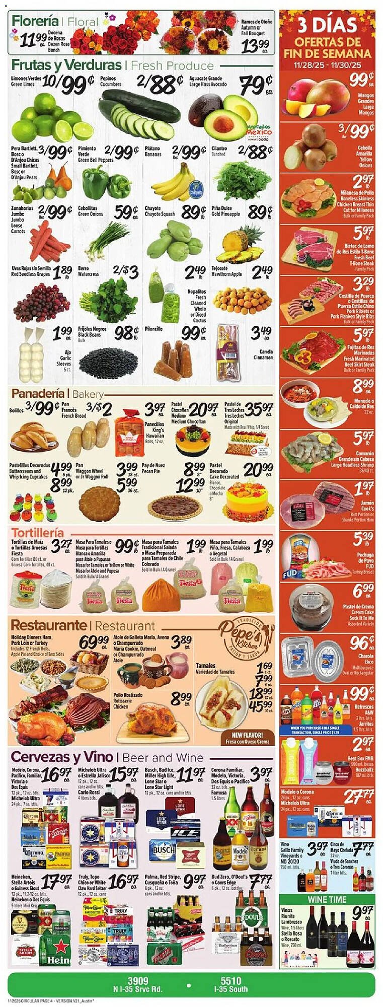 Fiesta Mart weekly ad