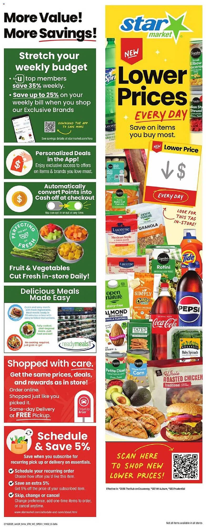 Star Market Weekly Ad (2025-07-18 - 2025-07-25) | 1