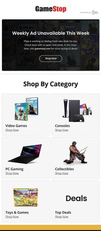 Game Stop weekly ad