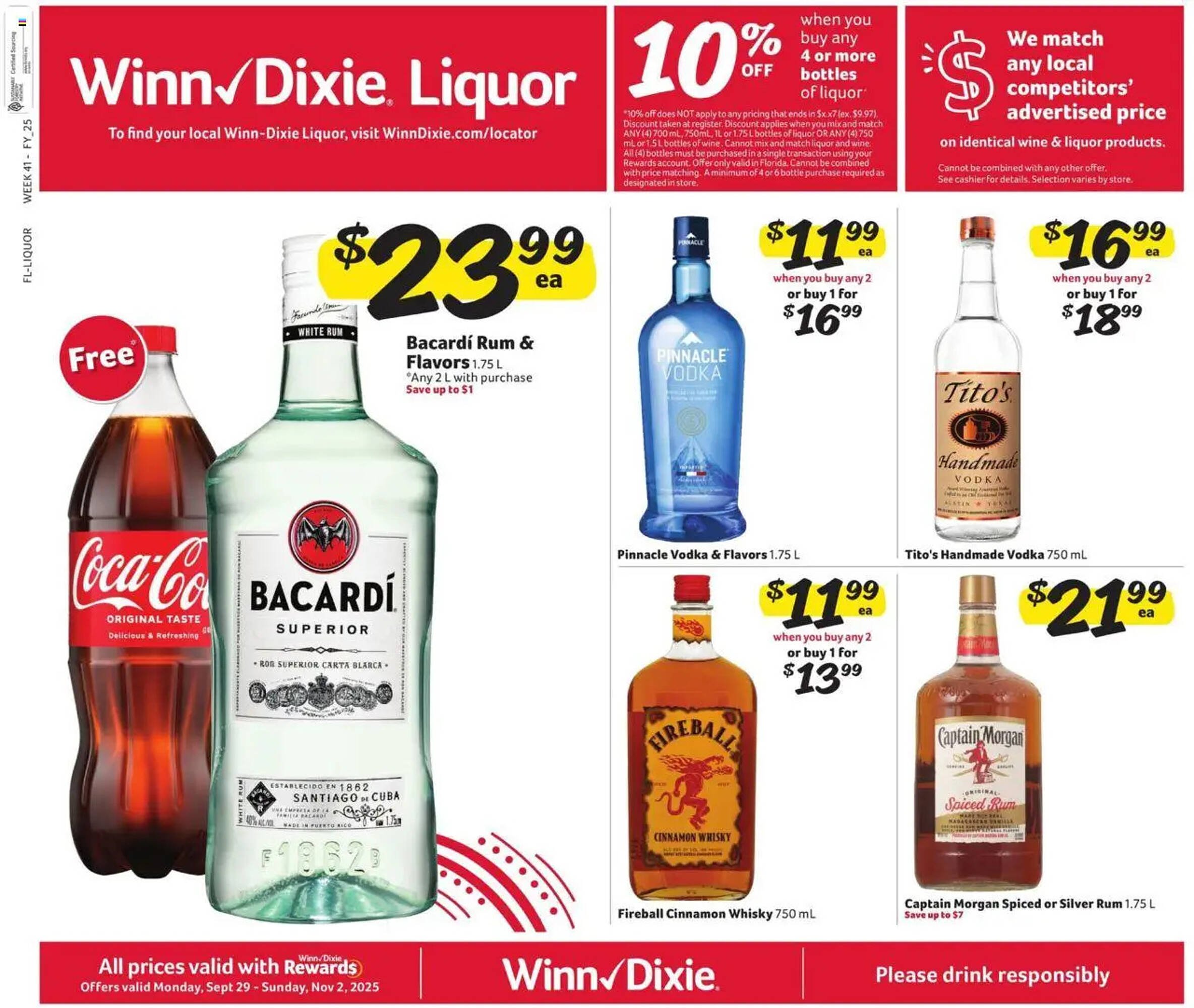 Winn Dixie weekly ad (2025-09-29 - 2025-11-02) | 1