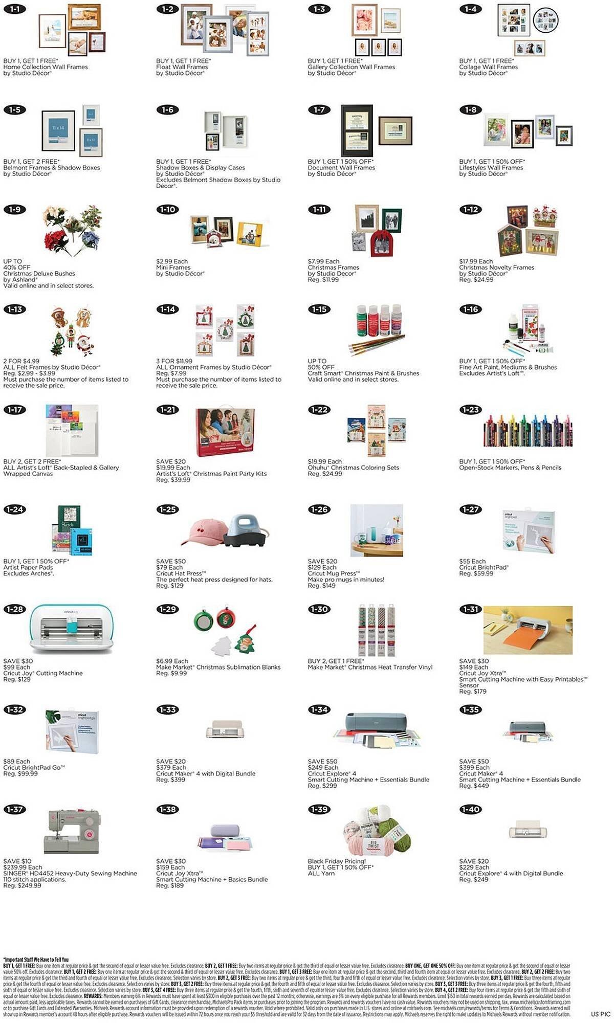 Michaels weekly ad (2025-11-09 - 2025-11-15) | 1