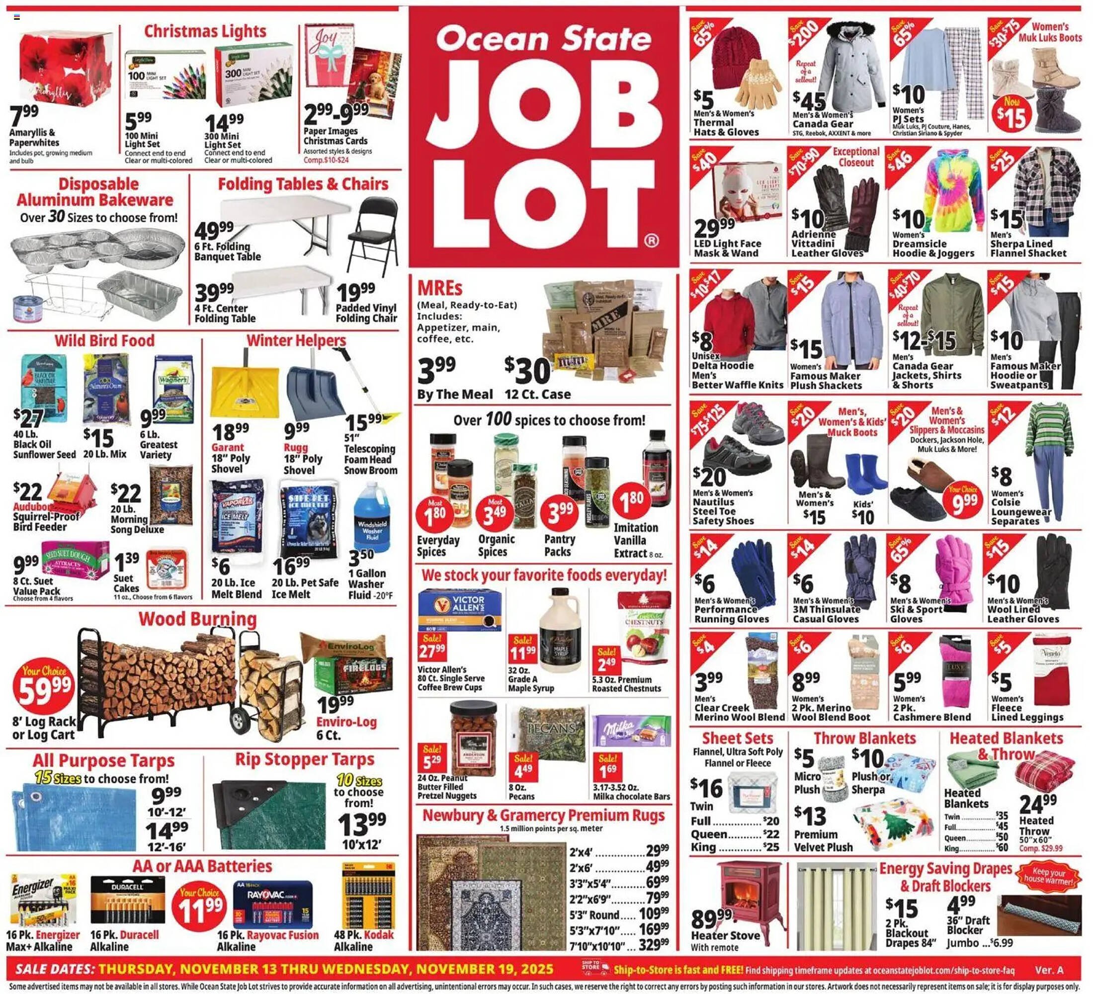 Ocean State Job Lot flyer (2025-11-13 - 2025-11-19) | 1