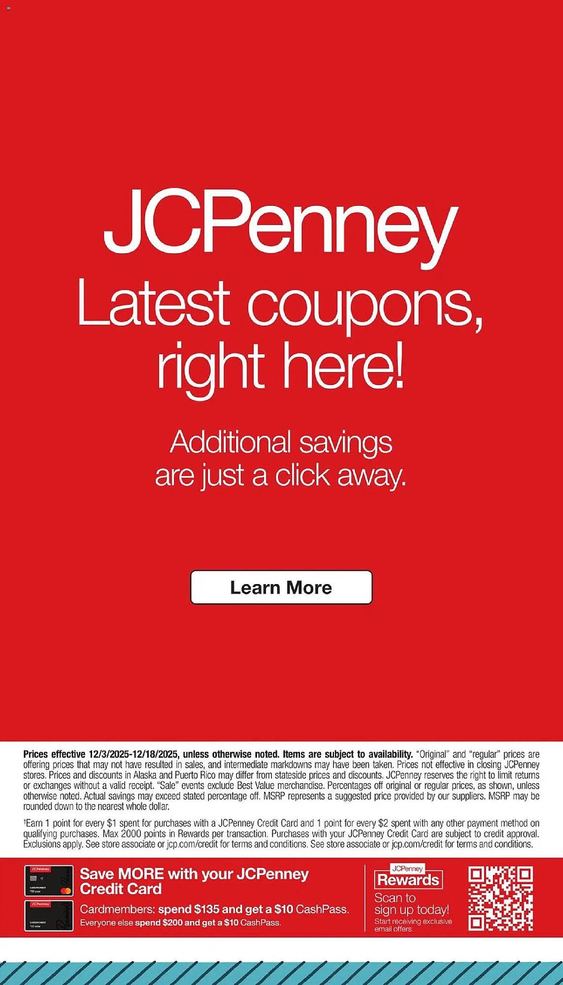 JC Penney weekly ad