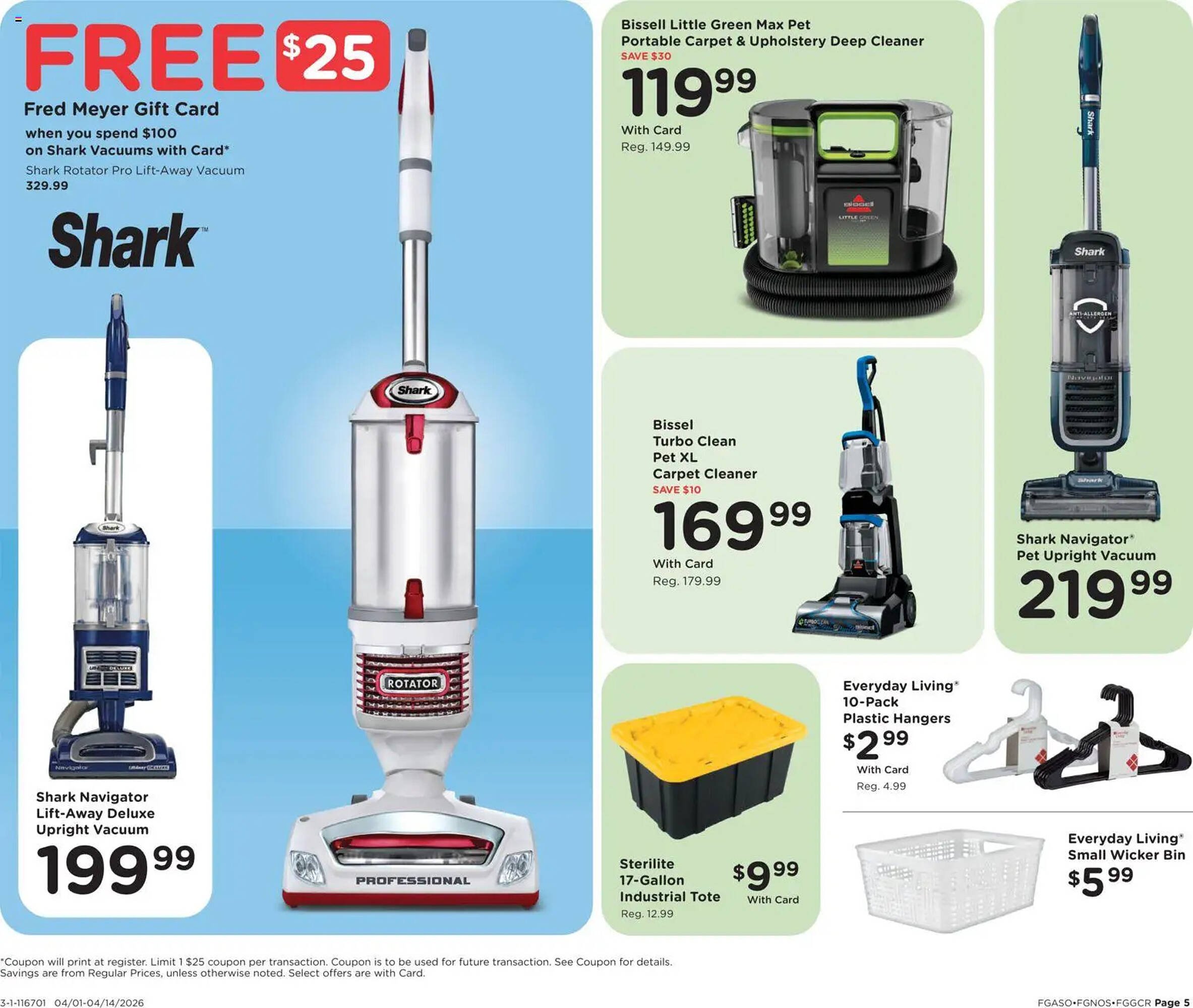 Fred Meyer weekly ad