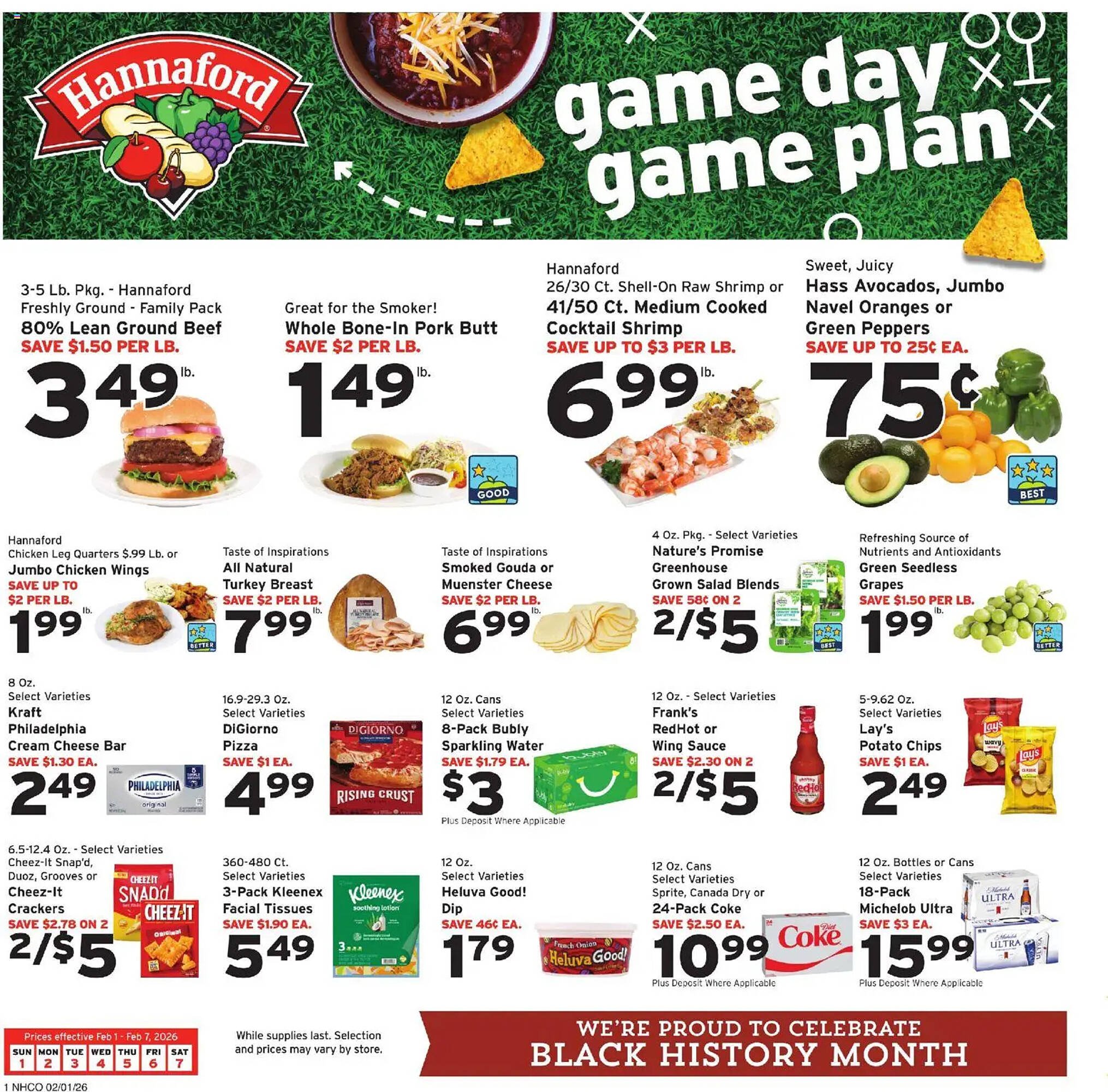 Hannaford flyer