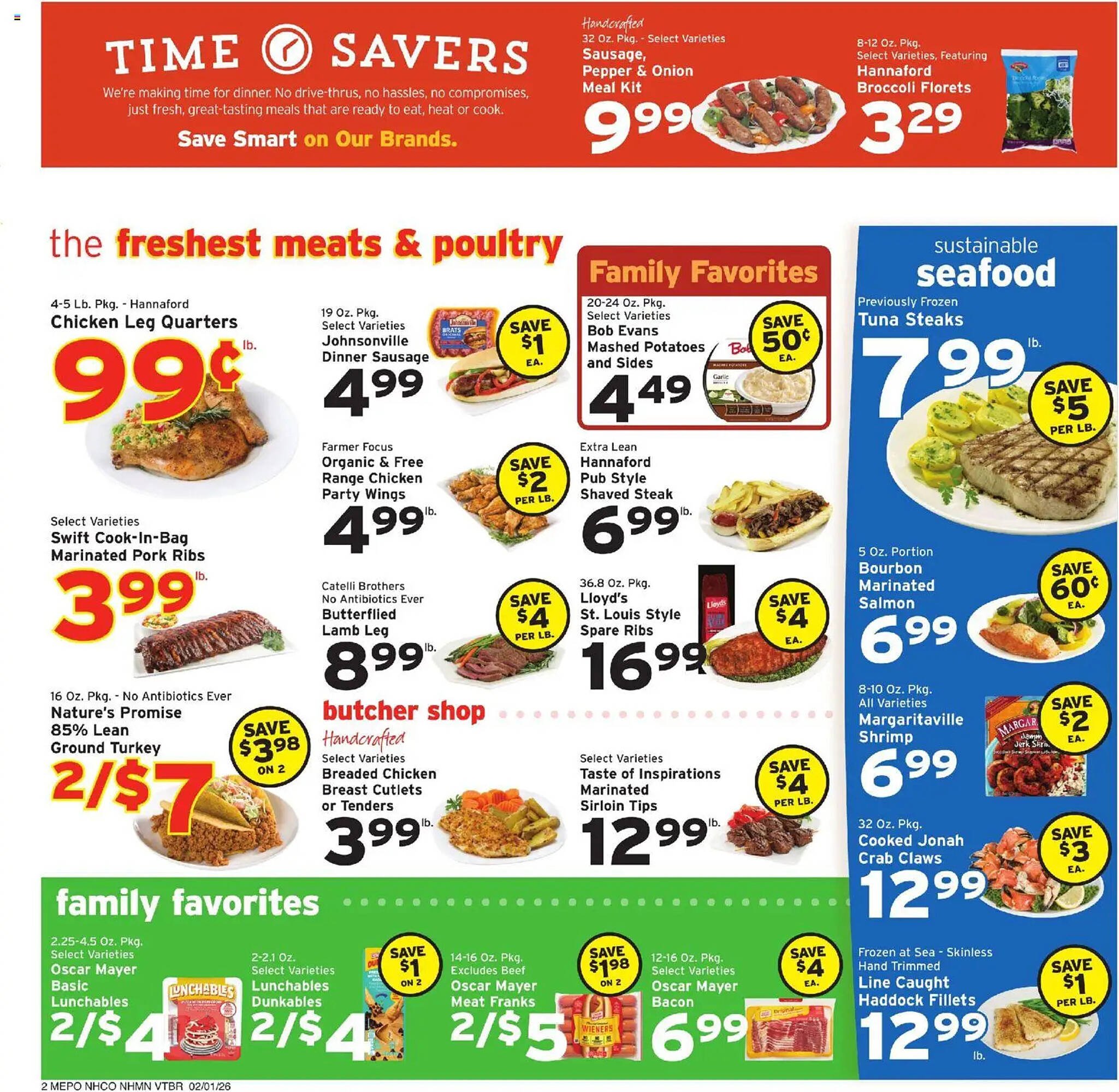 Hannaford flyer