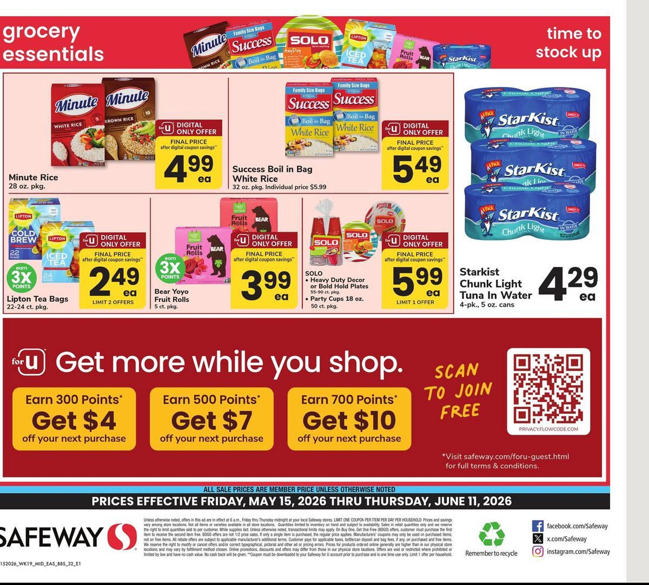 Safeway weekly ad